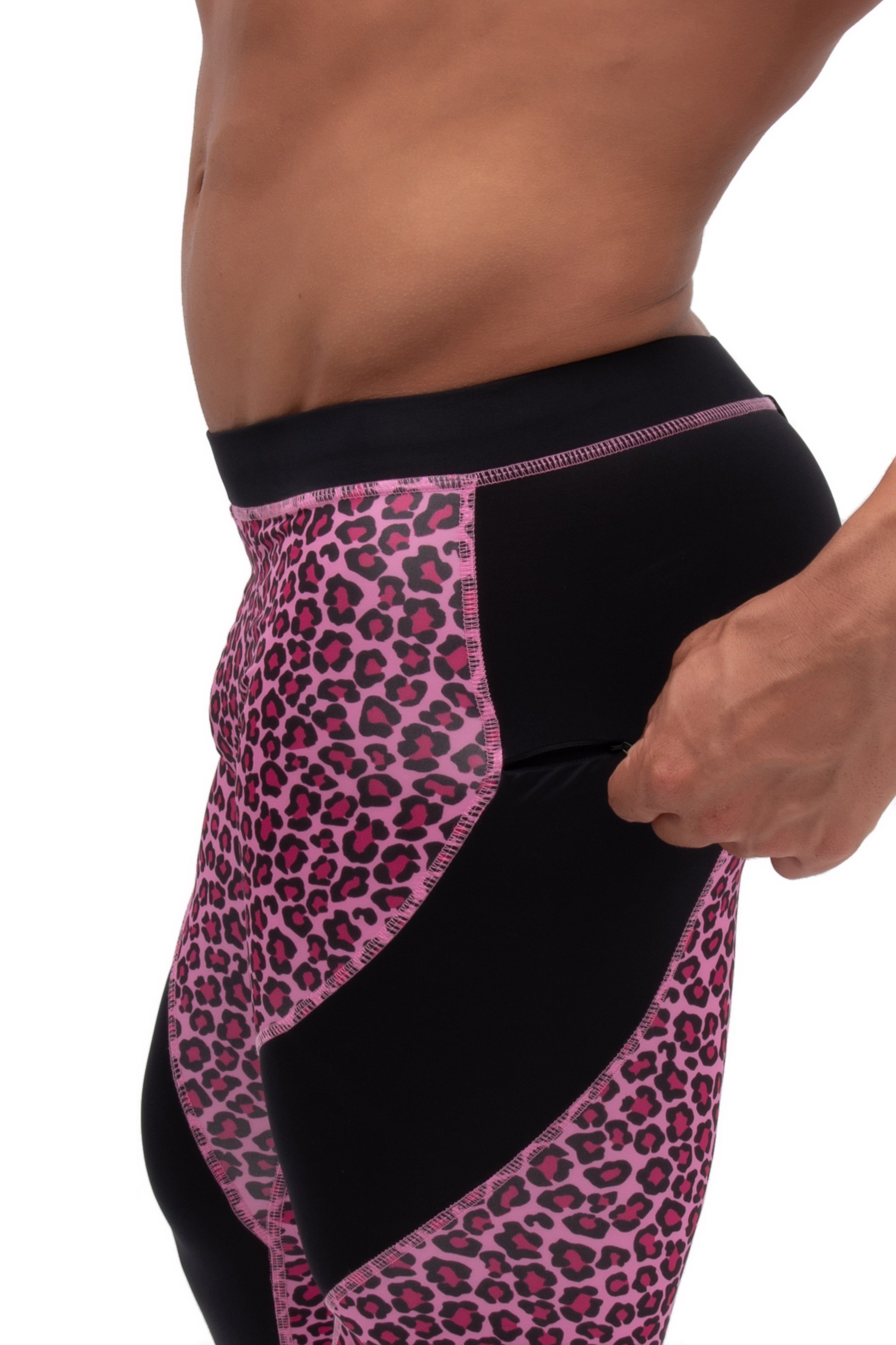 Pink Leopard Meggings sold by Matador product image thumbnail 4