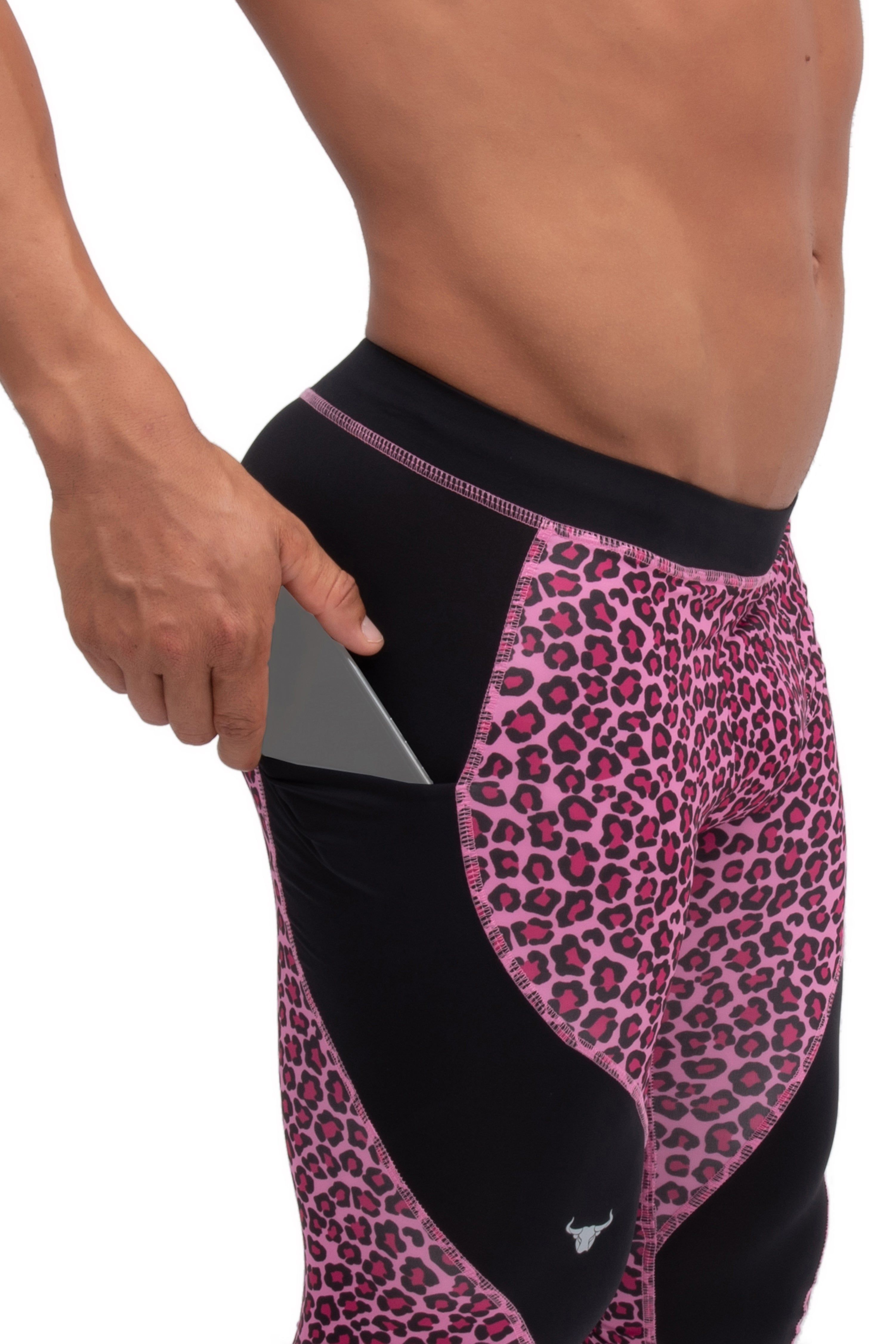 Pink Leopard Meggings sold by Matador product image thumbnail 2
