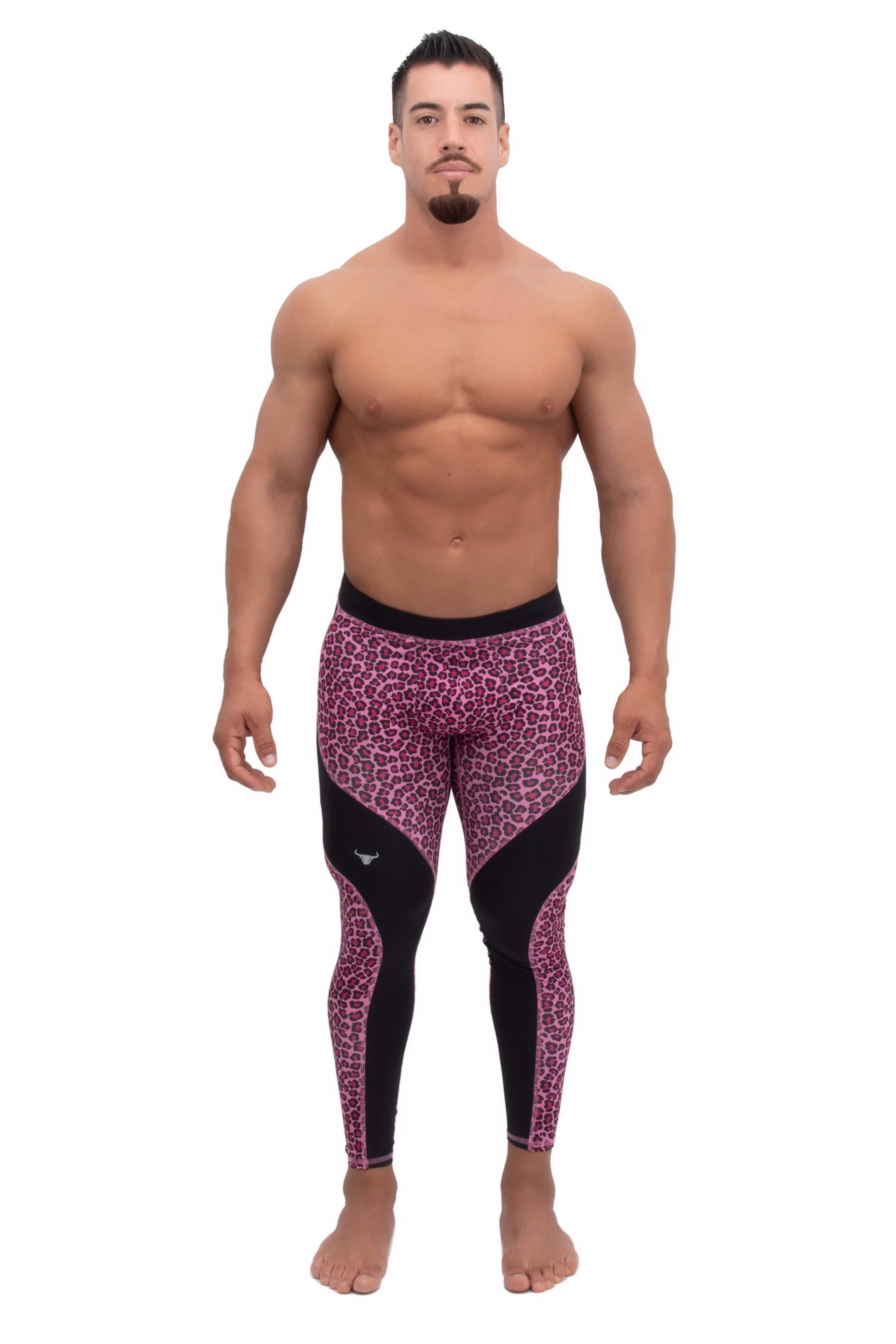 Pink Leopard Meggings sold by Matador product image thumbnail 6