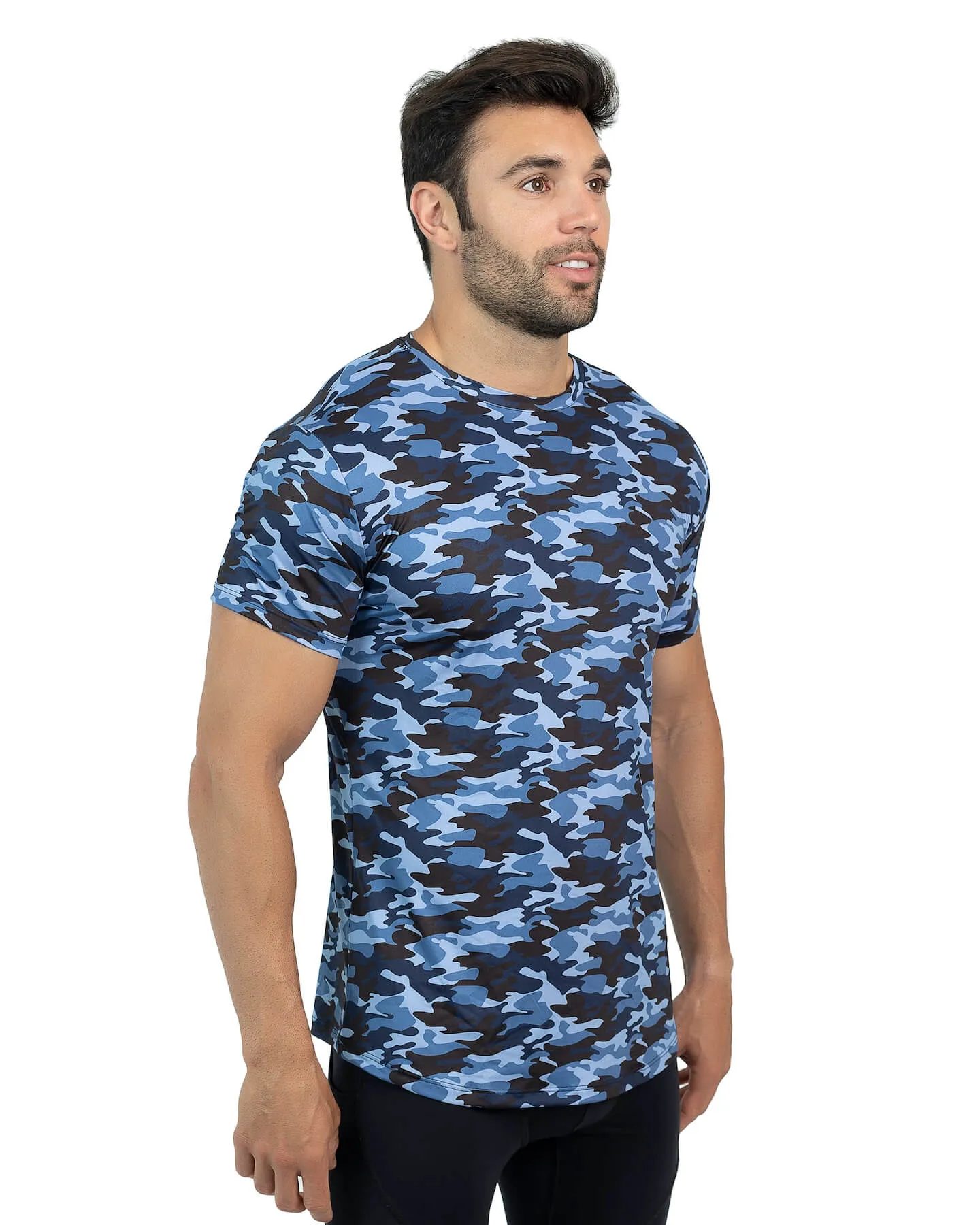Blue Camo T-shirt sold by Matador product image thumbnail 2