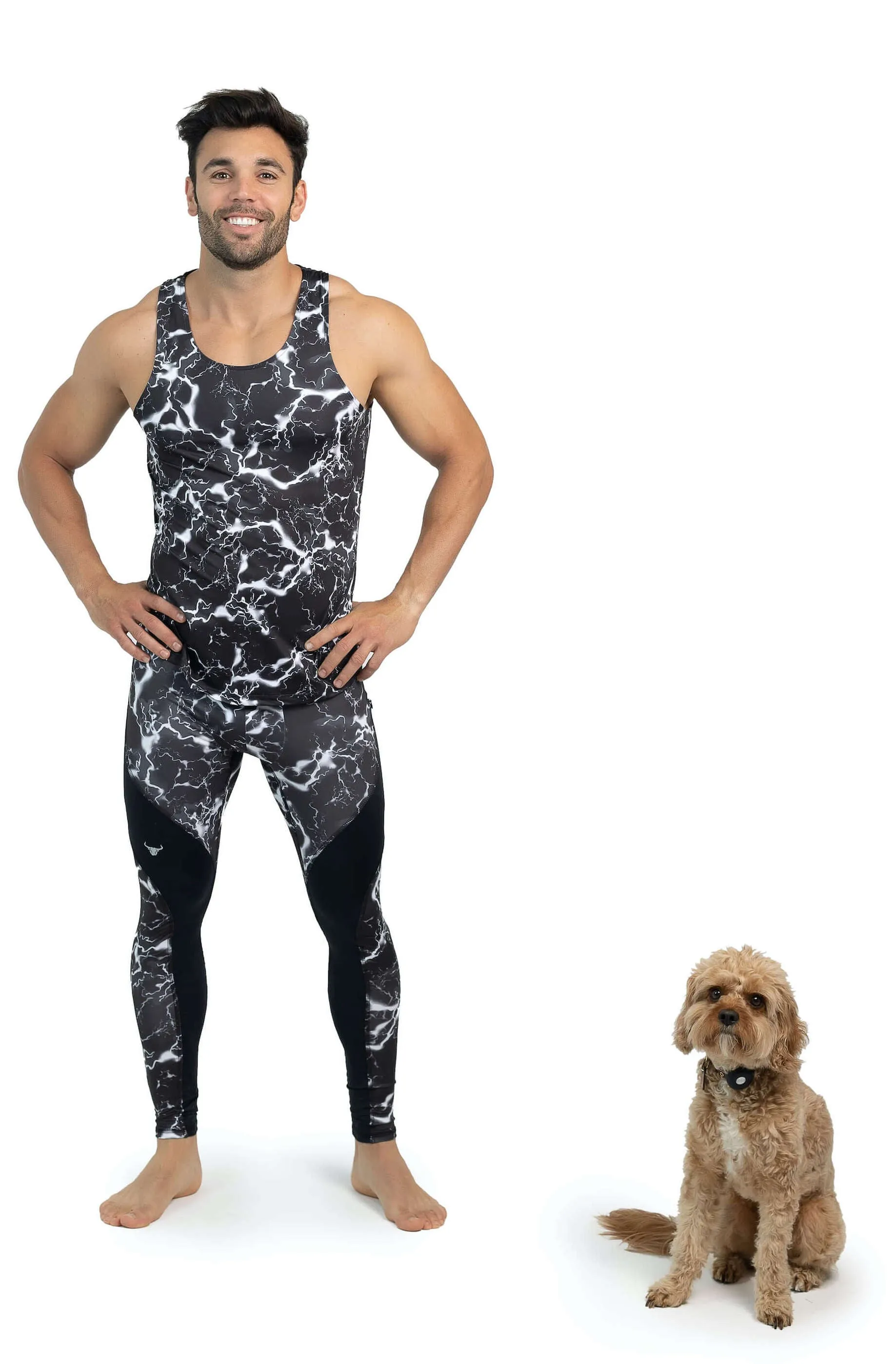 Black Thunder Tank Top sold by Matador product image thumbnail 4