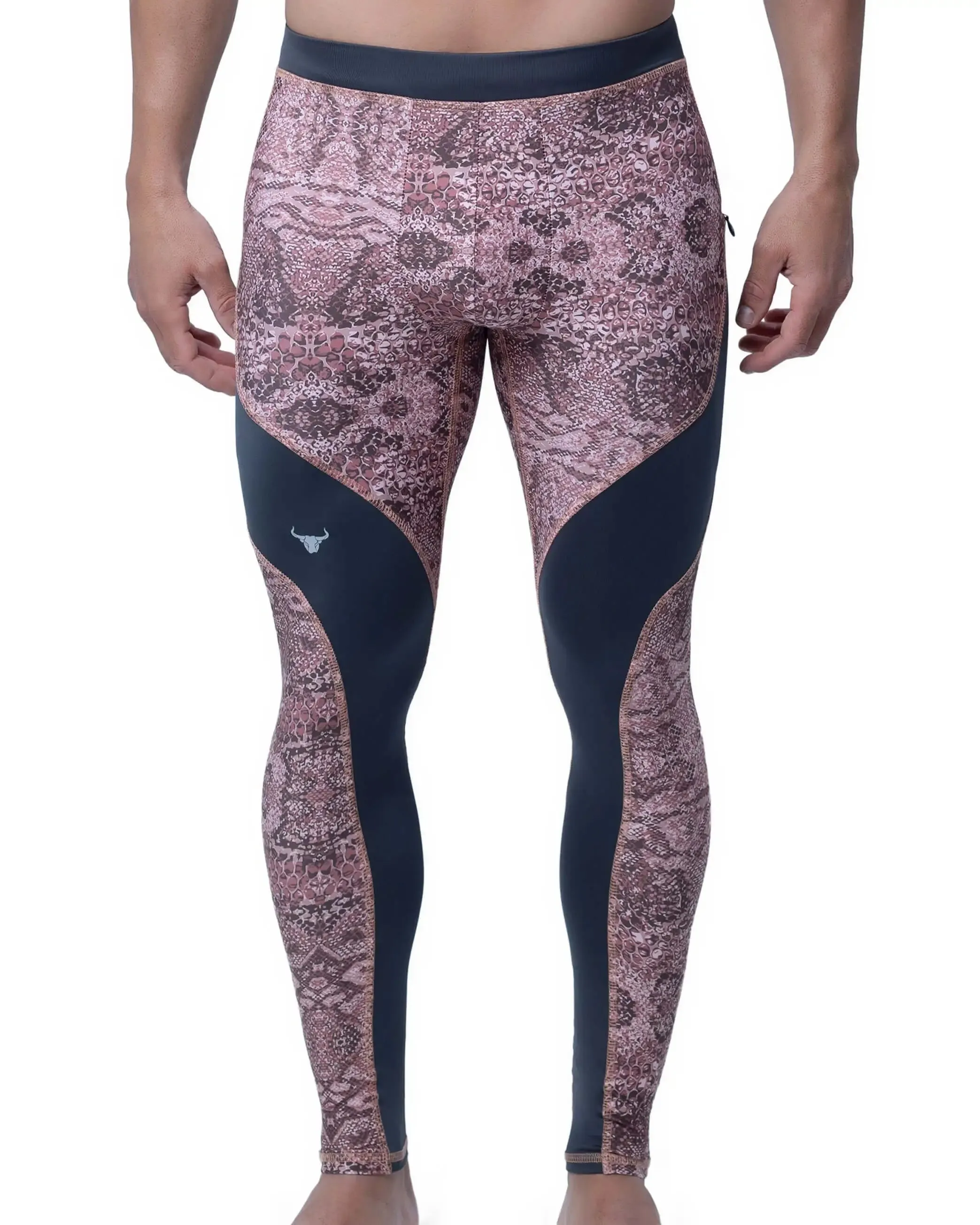 Pink Python Meggings sold by Matador