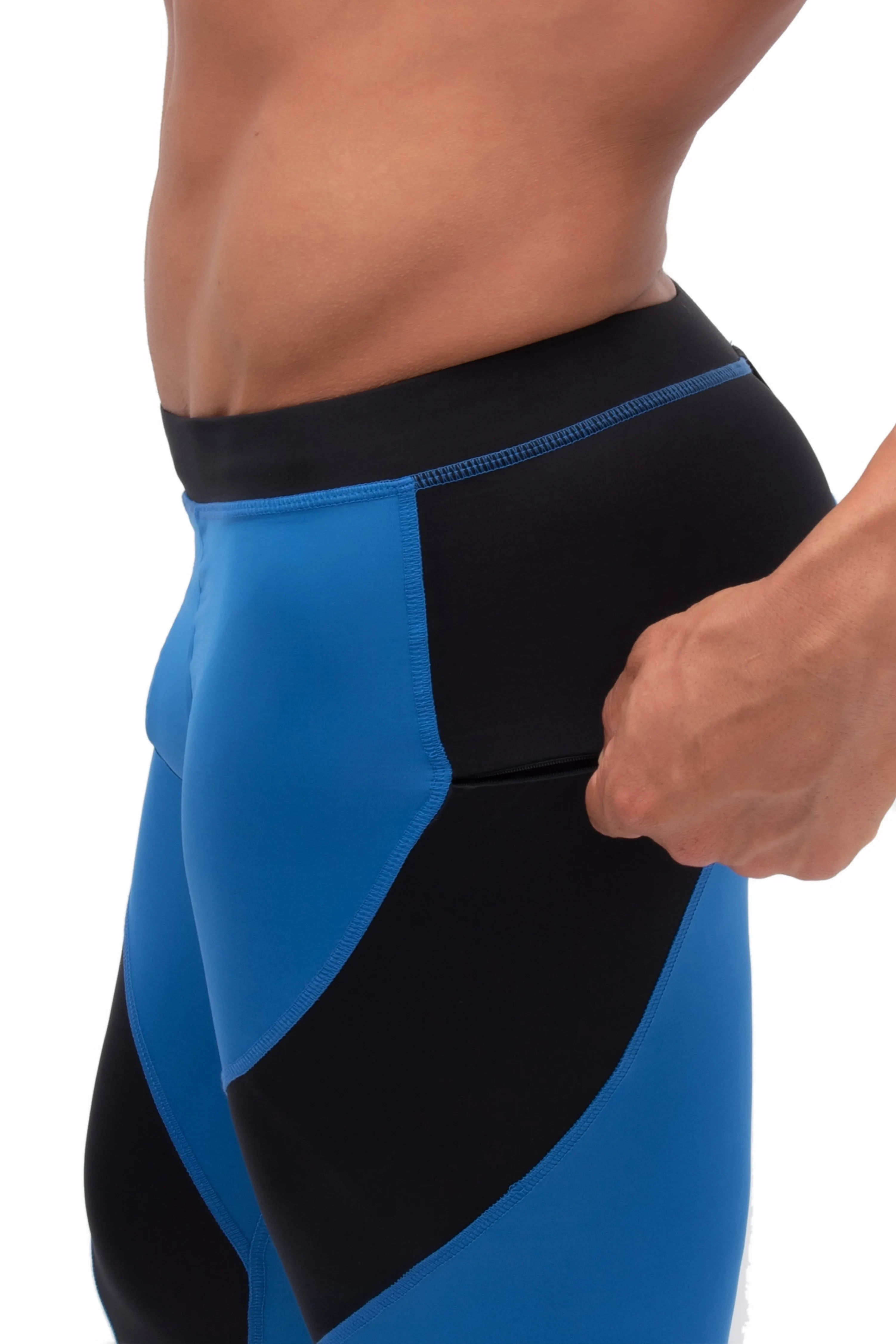 Blue/Black Meggings sold by Matador product image thumbnail 4
