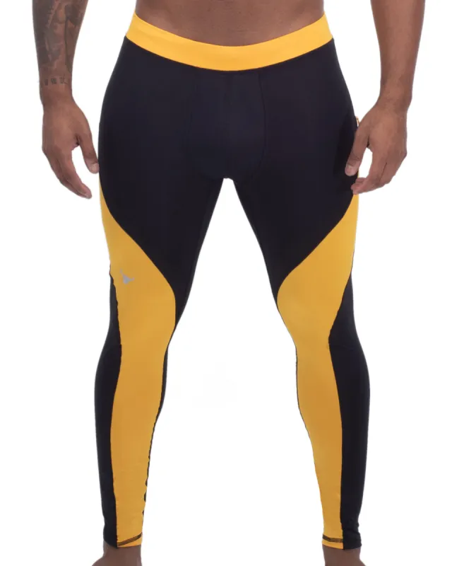 Black/Yellow Meggings sold by Matador