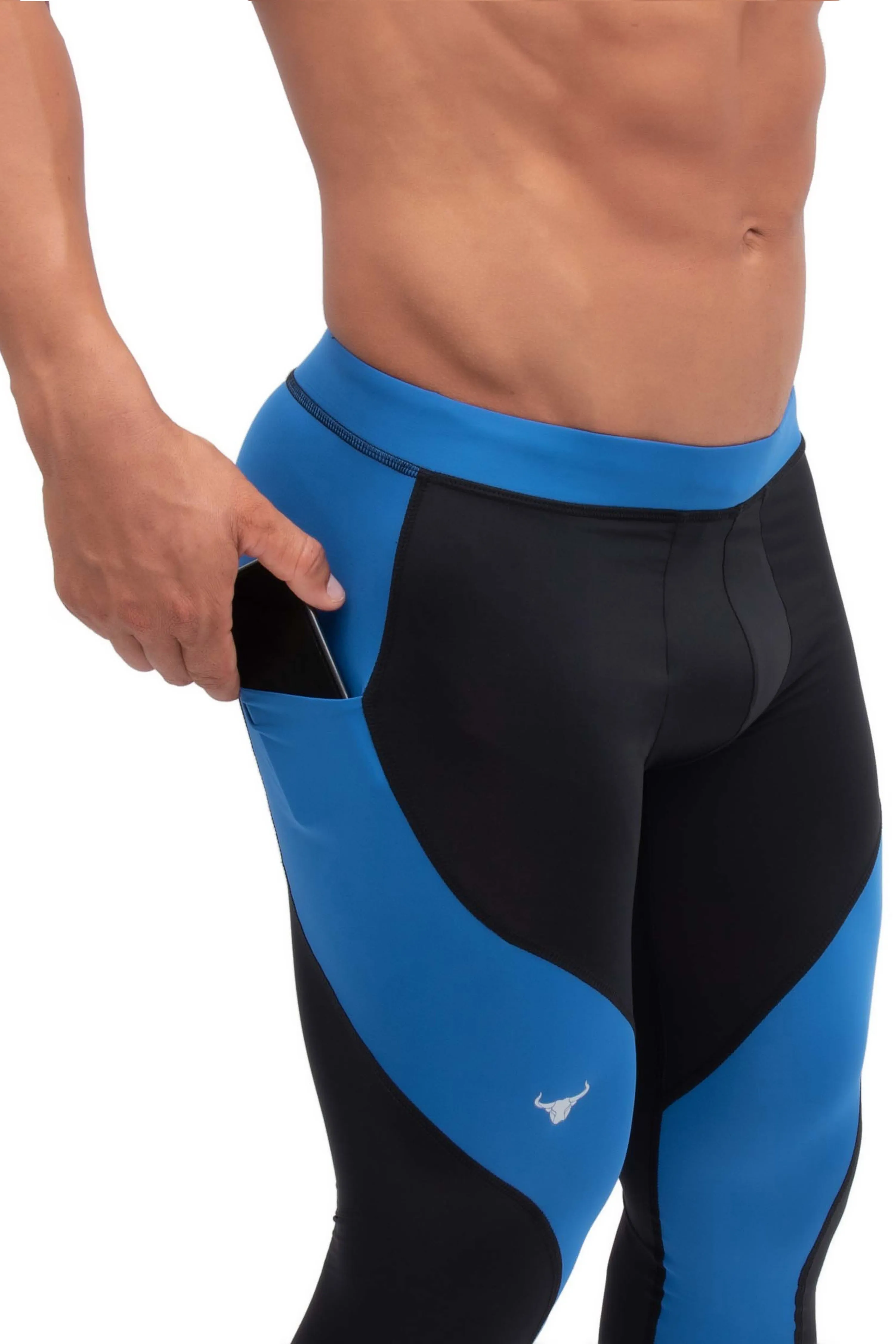 Black/Blue Meggings sold by Matador product image thumbnail 2