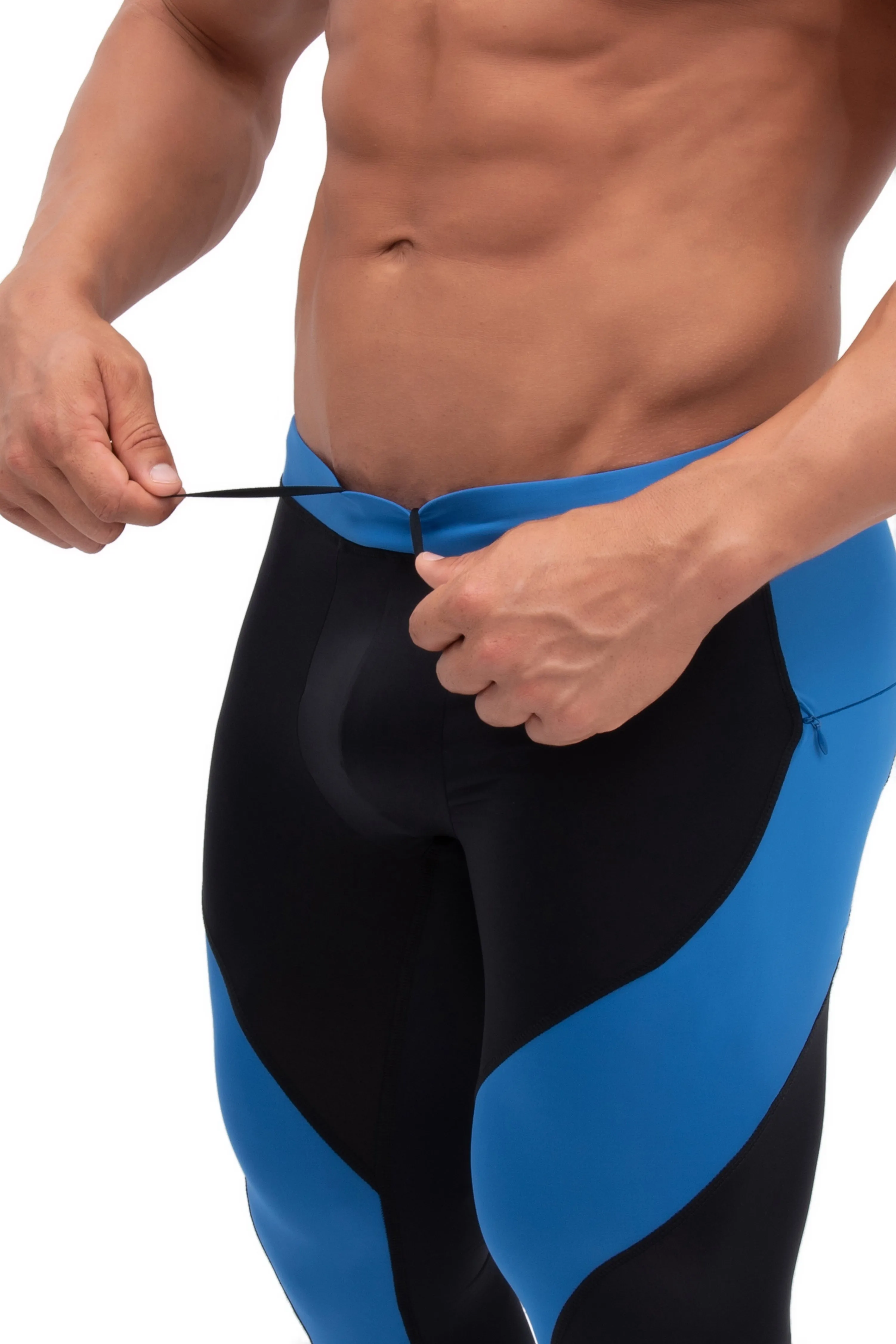 Black/Blue Meggings sold by Matador product image thumbnail 5