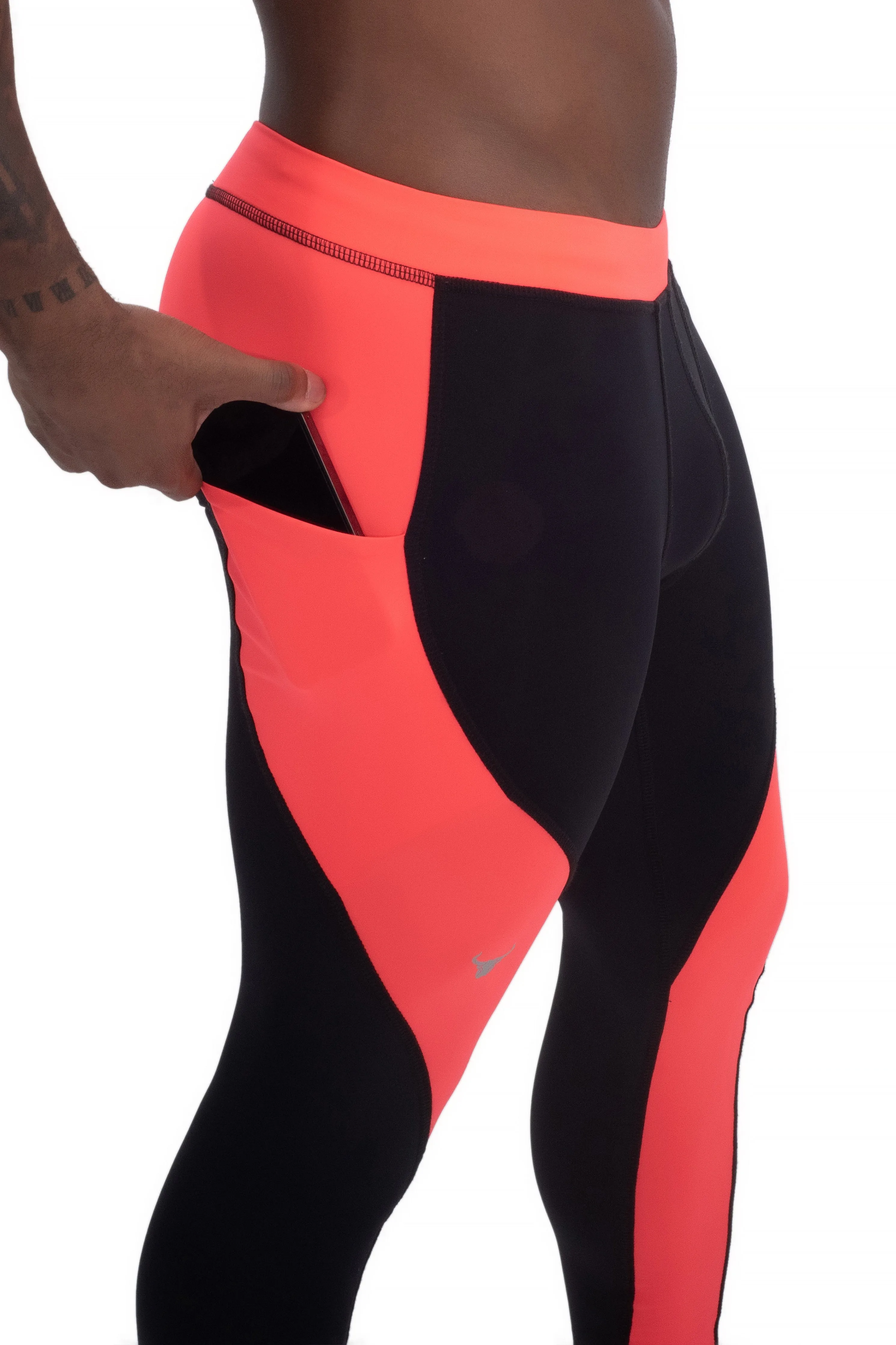 Black/Coral Meggings sold by Matador product image thumbnail 2
