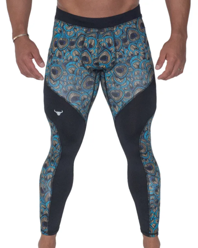 Peacock Meggings sold by Matador