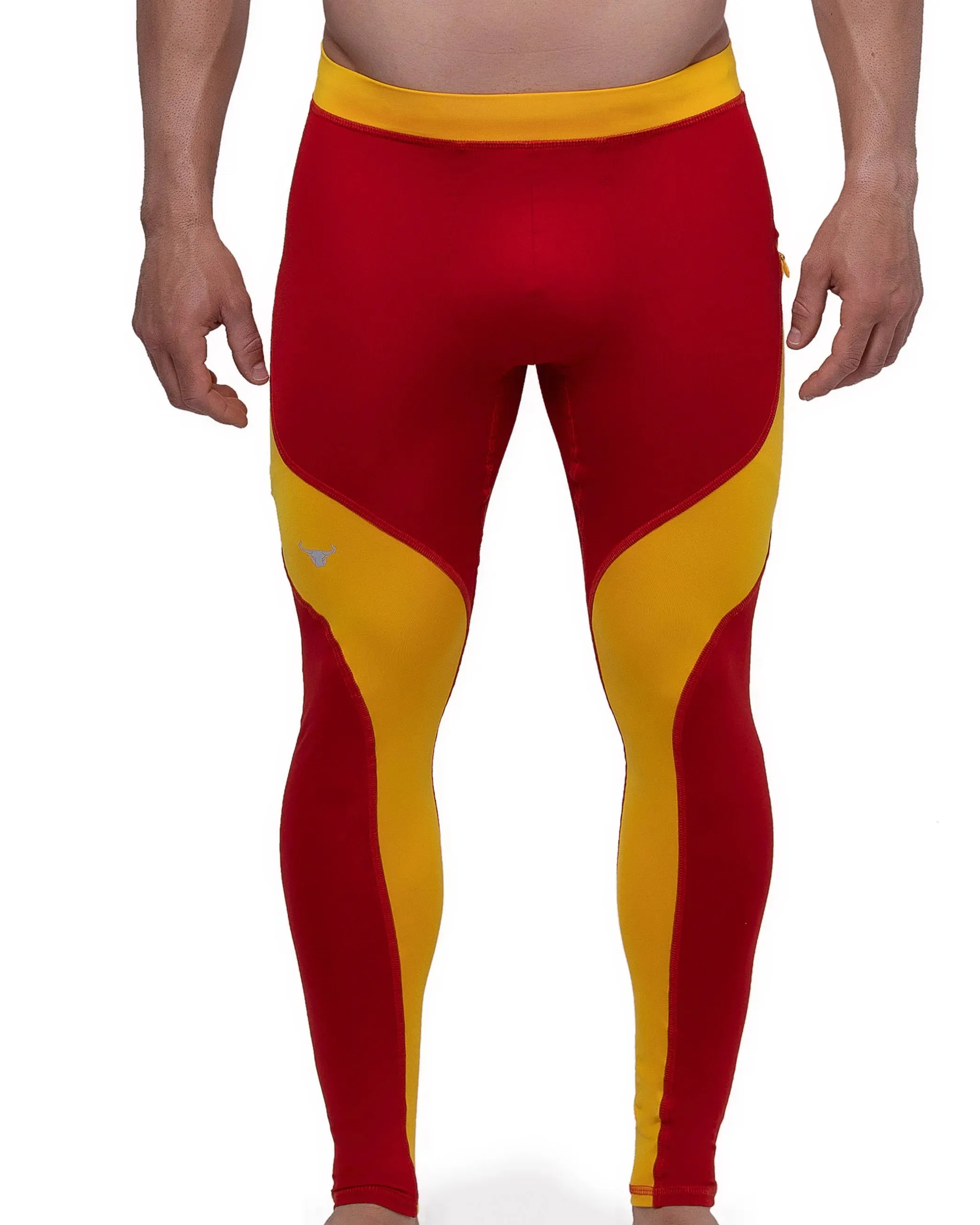 Red/Yellow Meggings sold by Matador