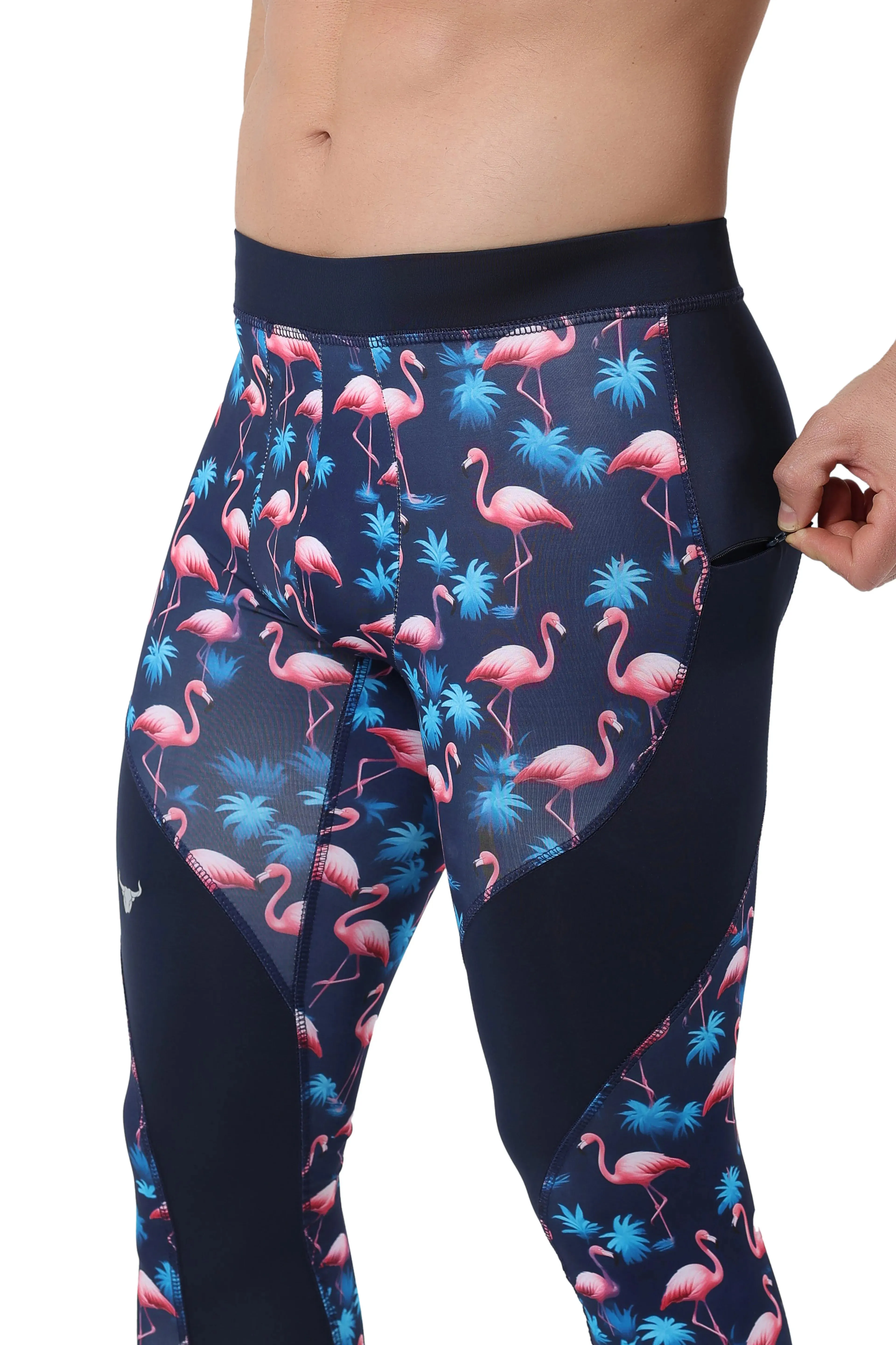 Flamingo Meggings sold by Matador product image thumbnail 4