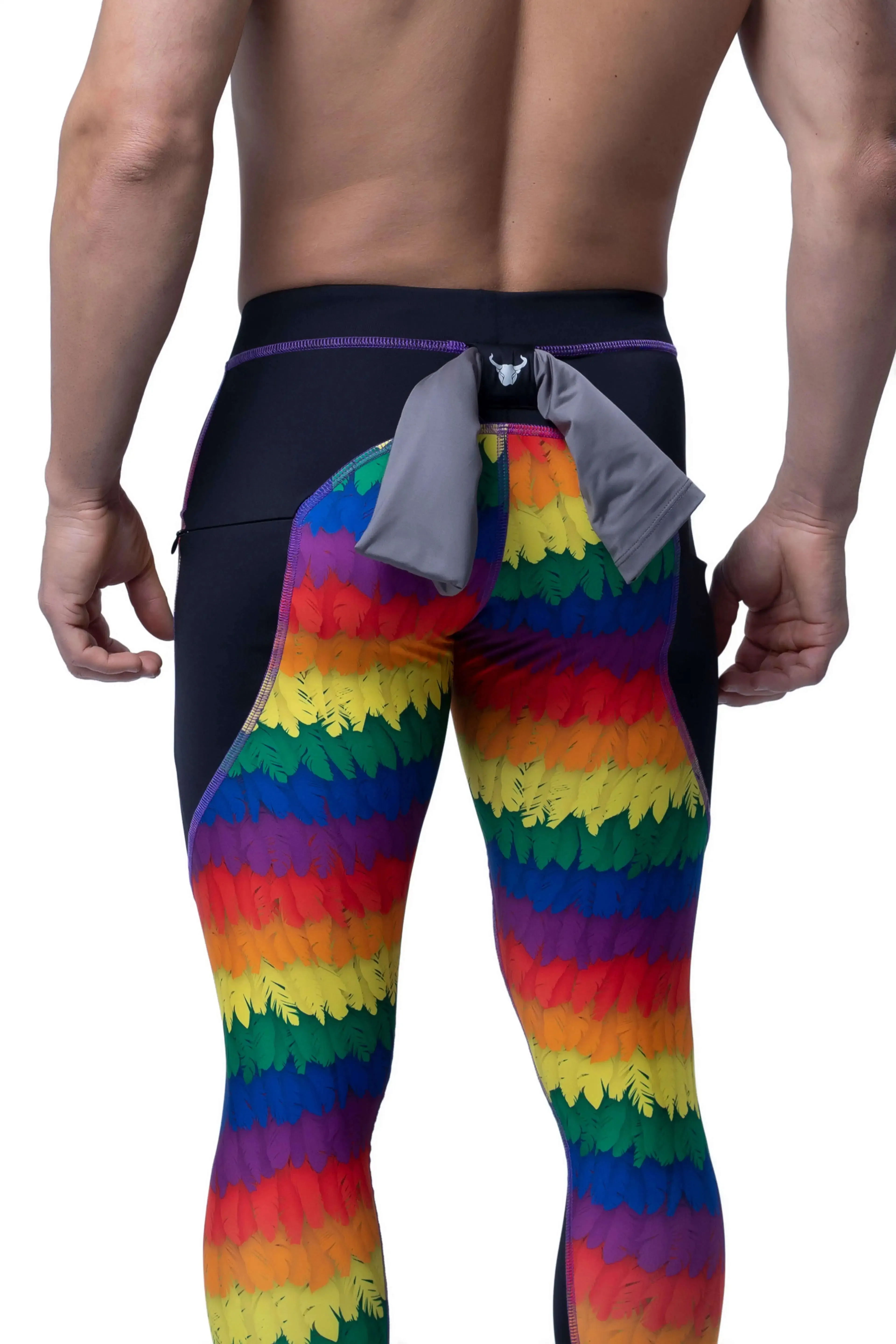 Pride Feathers Meggings sold by Matador product image thumbnail 3