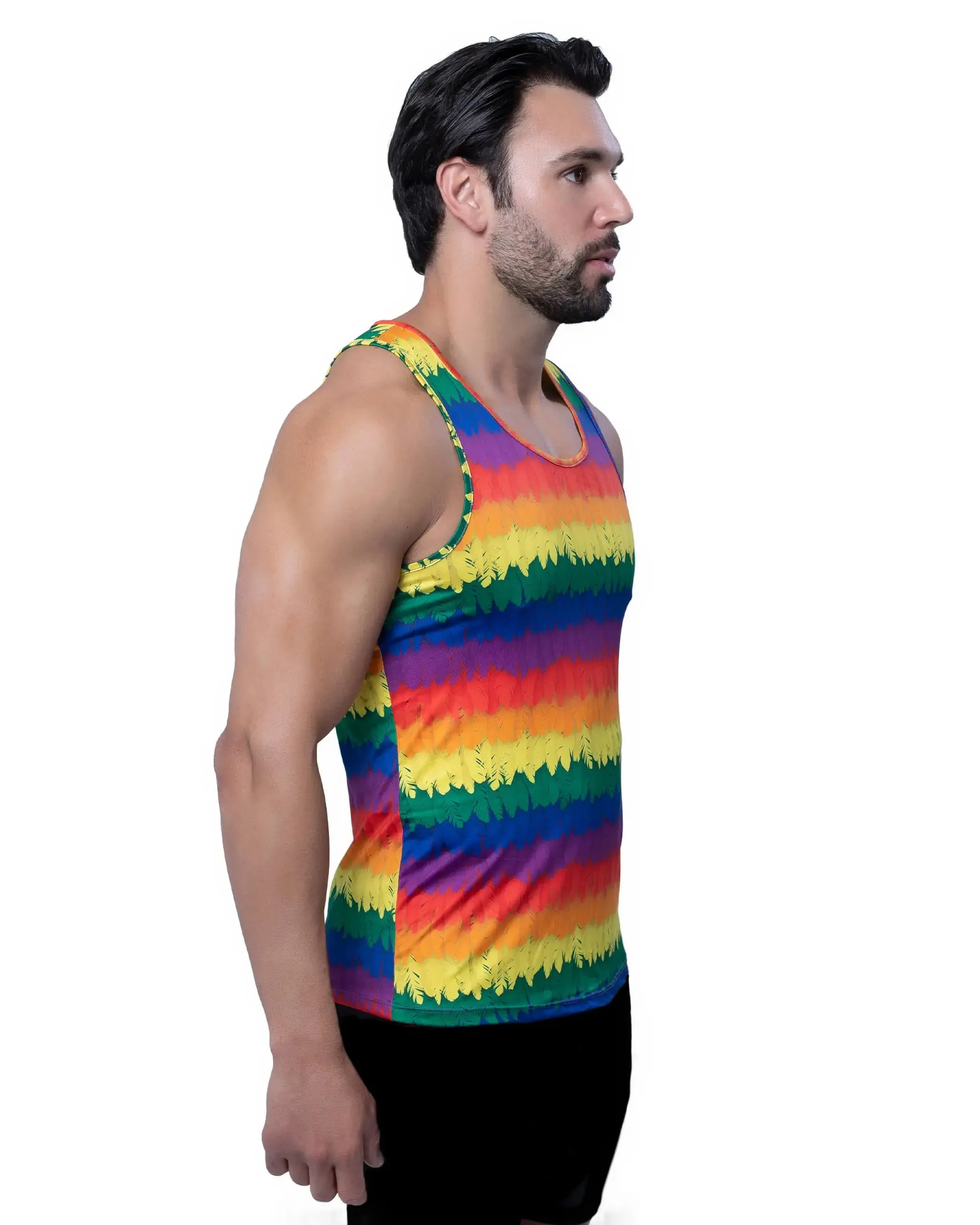Pride Feathers Tank Top sold by Matador product image thumbnail 2
