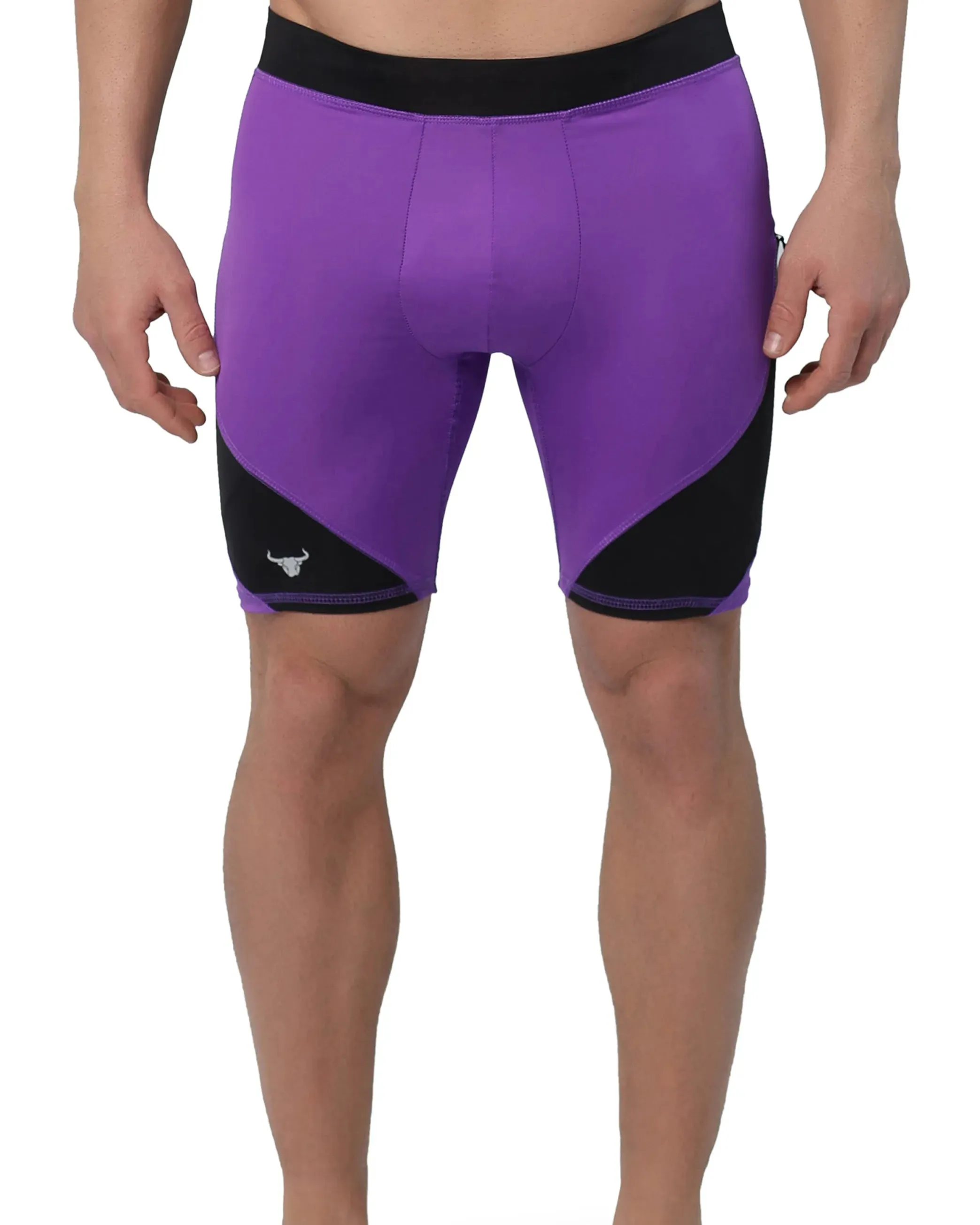 Purple/Black Shorts sold by Matador