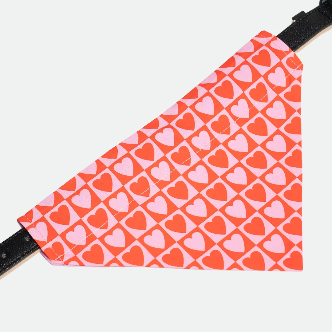 Heart/Pink Dog Bandana sold by Matador product image thumbnail 2