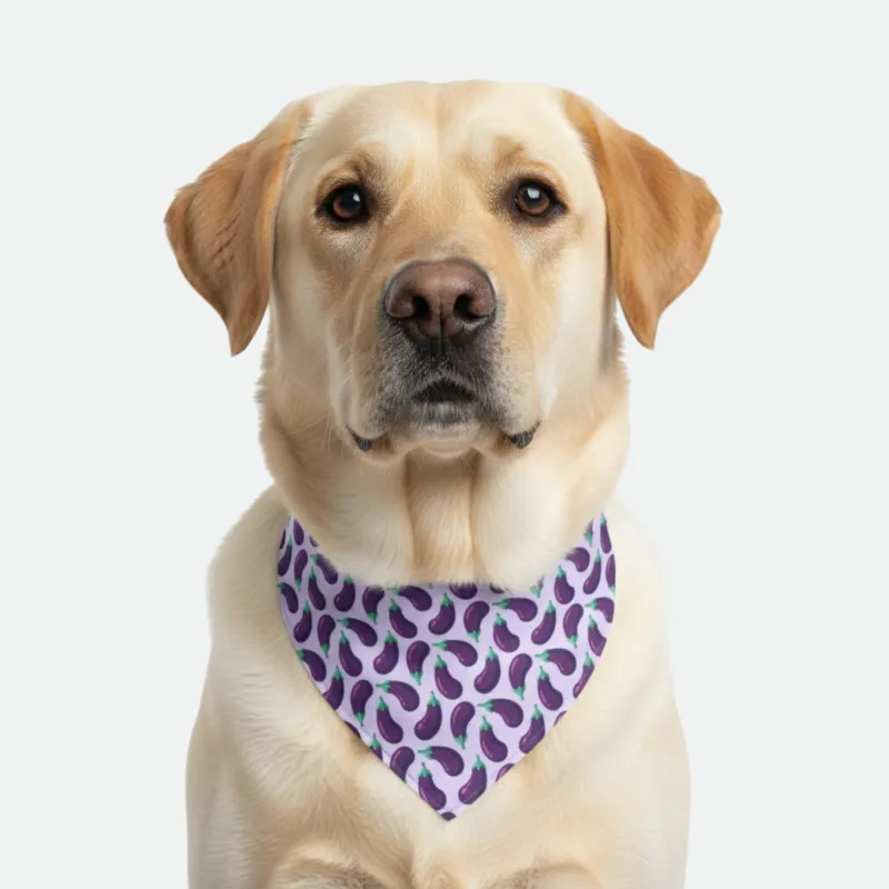 Eggplant/Purple Dog Bandana made by Matador