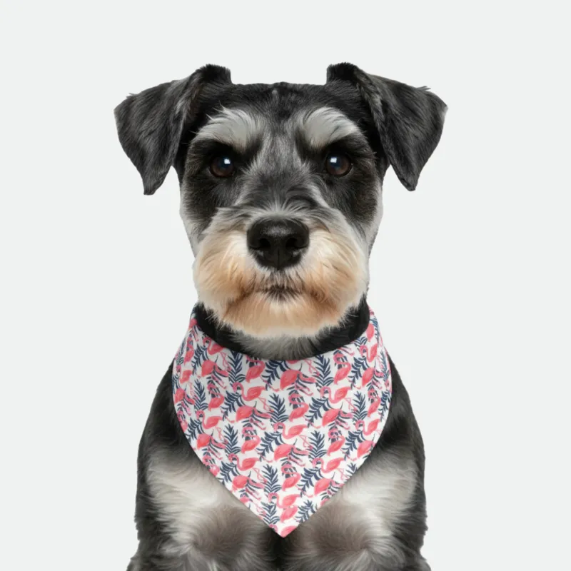 Flamingo/Salmon Dog Bandana made by Matador