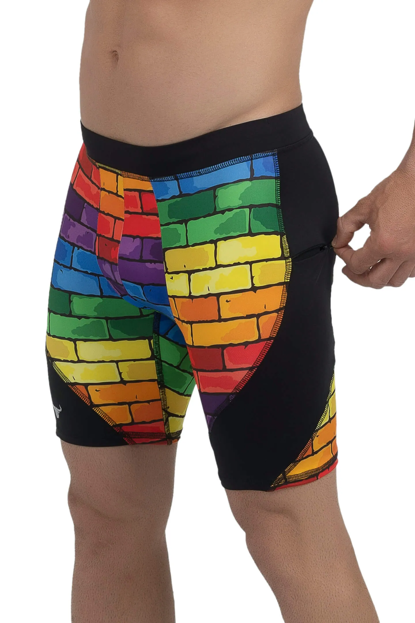 Pride Rainbow Shorts sold by Matador product image thumbnail 4