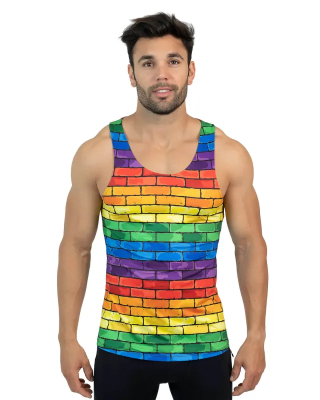 Pride Rainbow Tank Top sold by Matador