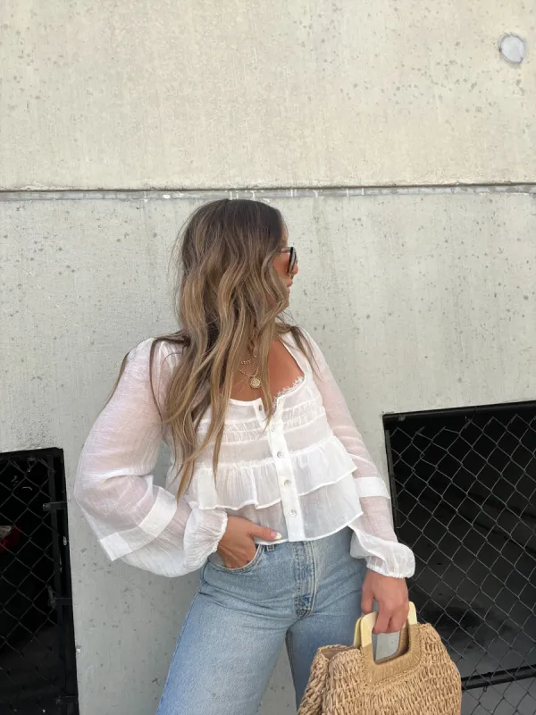 THE PERFECT MATCH TOP WHITE sold by Chic by Ally B