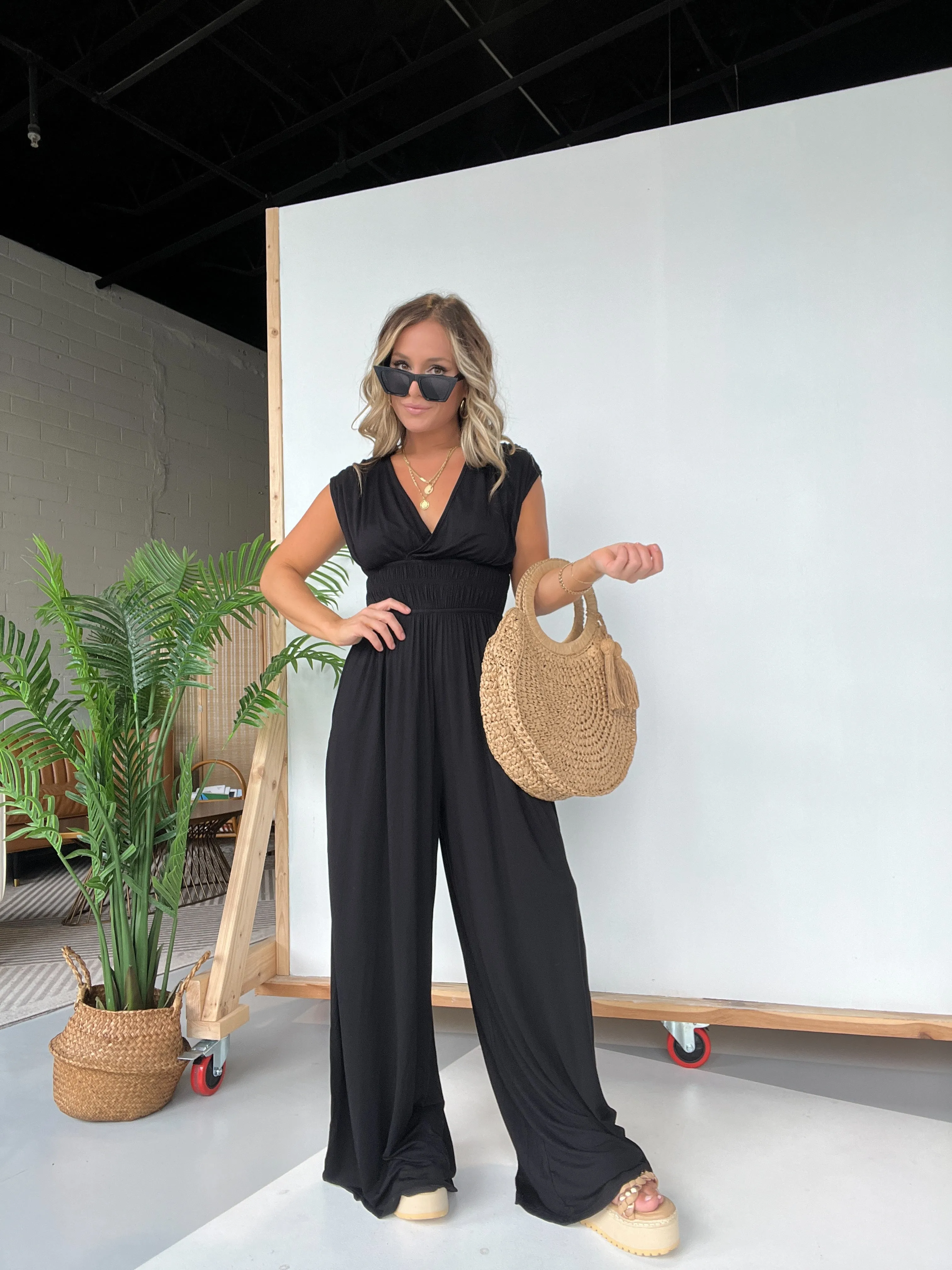 Ready For Anything Jumpsuit Black sold by Chic by Ally B product image thumbnail 2