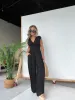 Ready For Anything Jumpsuit Black sold by Chic by Ally B