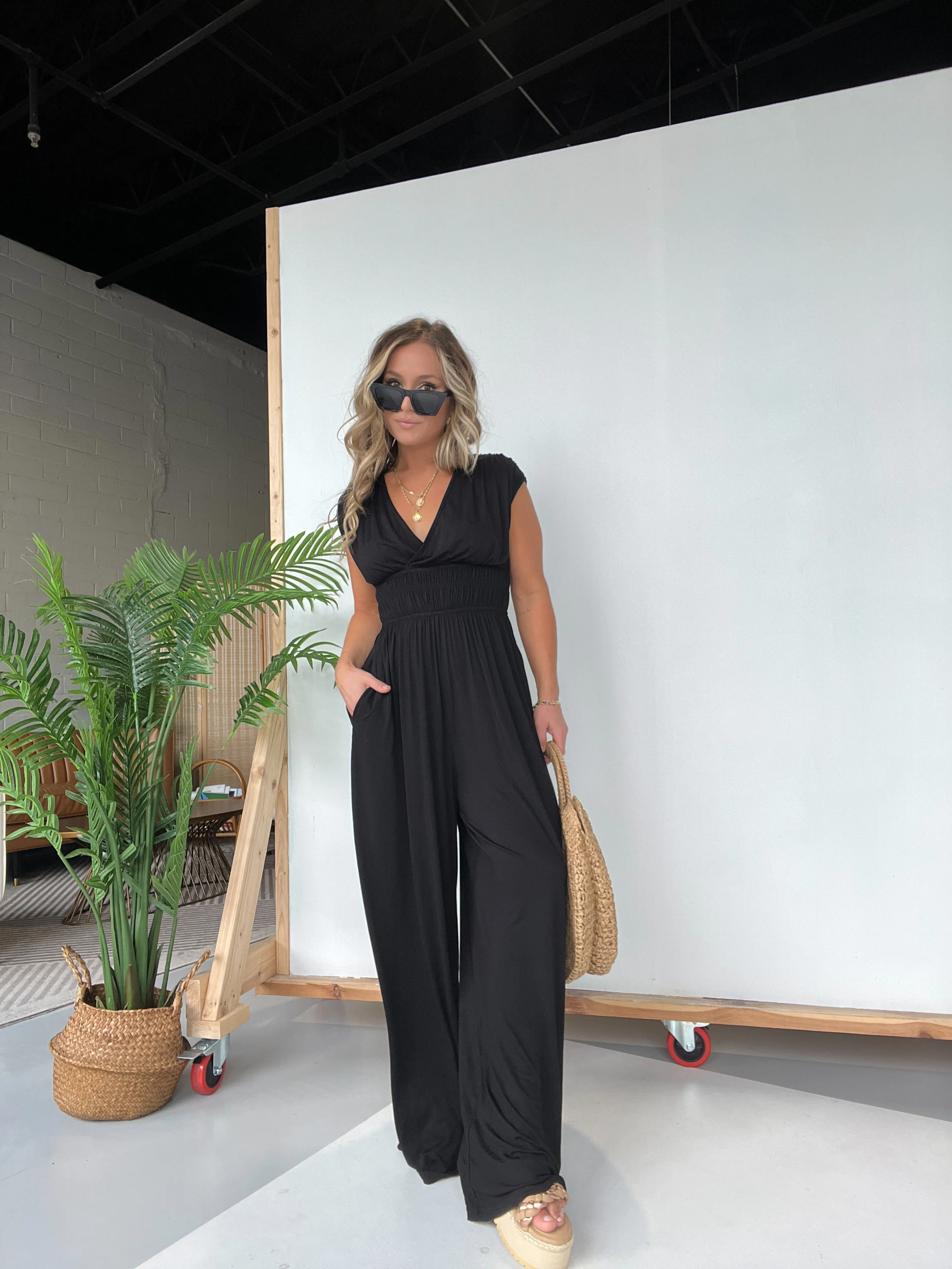 Ready For Anything Jumpsuit Black sold by Chic by Ally B product image thumbnail 3