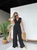 Ready For Anything Jumpsuit Black sold by Chic by Ally B
