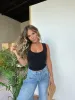 Takes Two Seamless Scoop Tank Black sold by Chic by Ally B