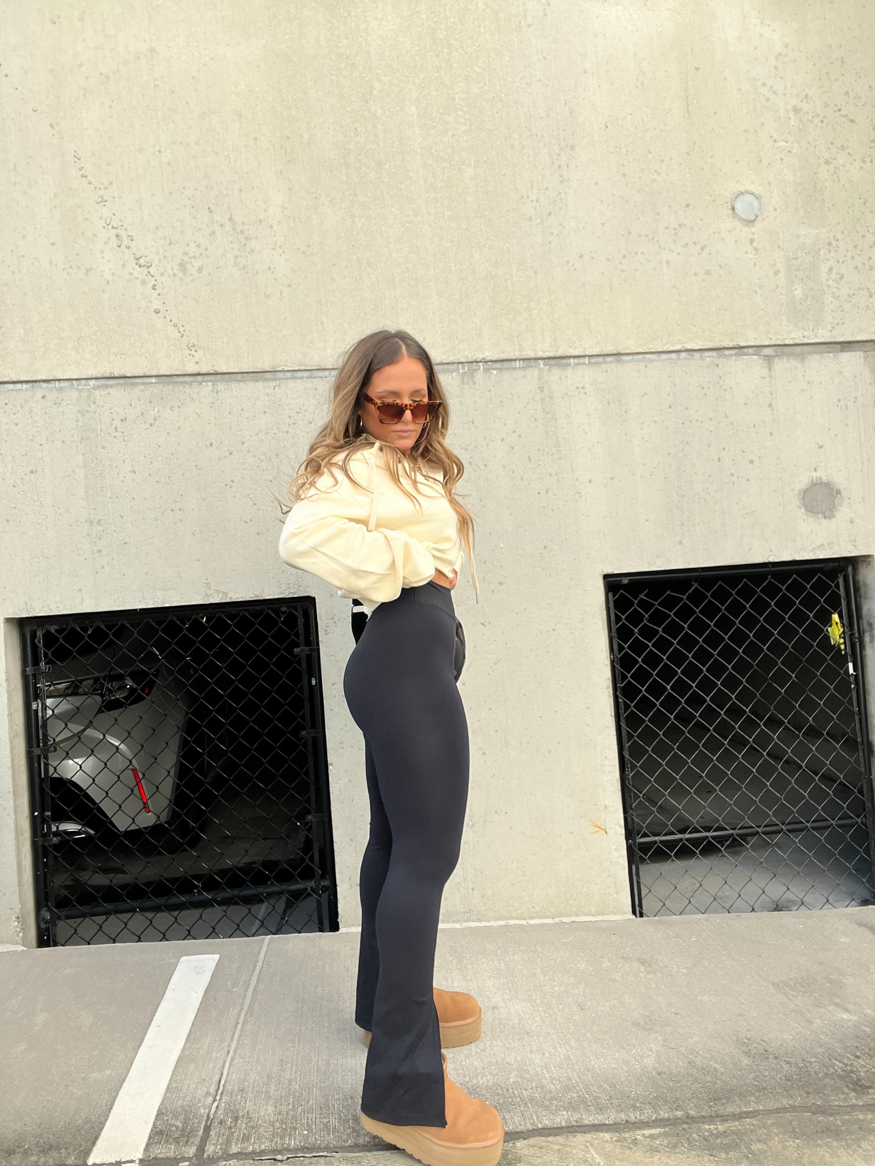 Slit Front Flares sold by Chic by Ally B product image thumbnail 3