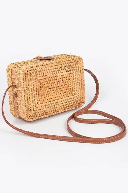 FREE LIVING BAMBOO CROSSBODY sold by Chic by Ally B
