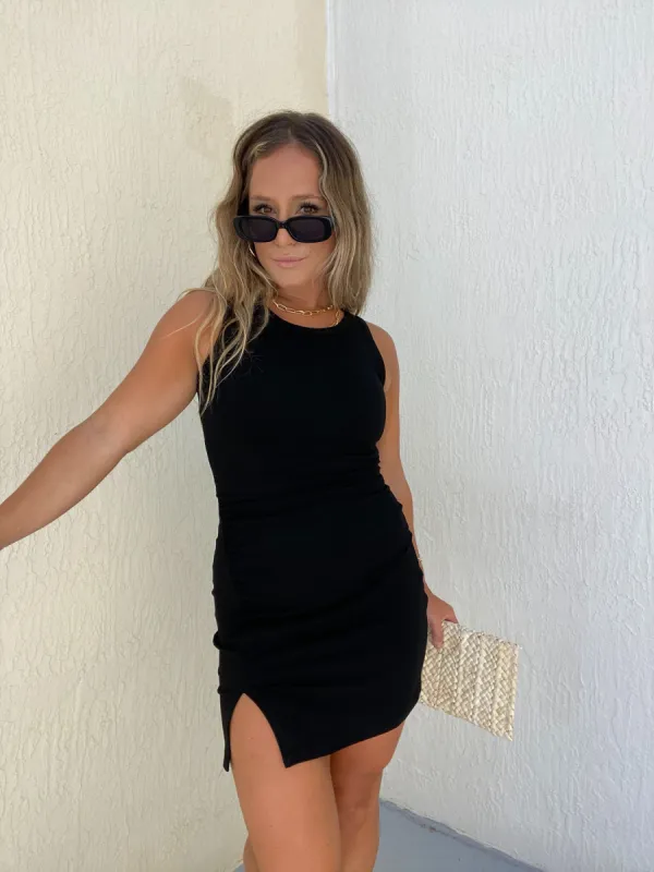 THE PERFECT BLACK MINI DRESS sold by Chic by Ally B