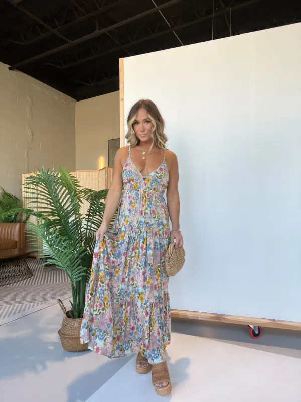 Leona Floral Maxi Dress Bay sold by Chic by Ally B