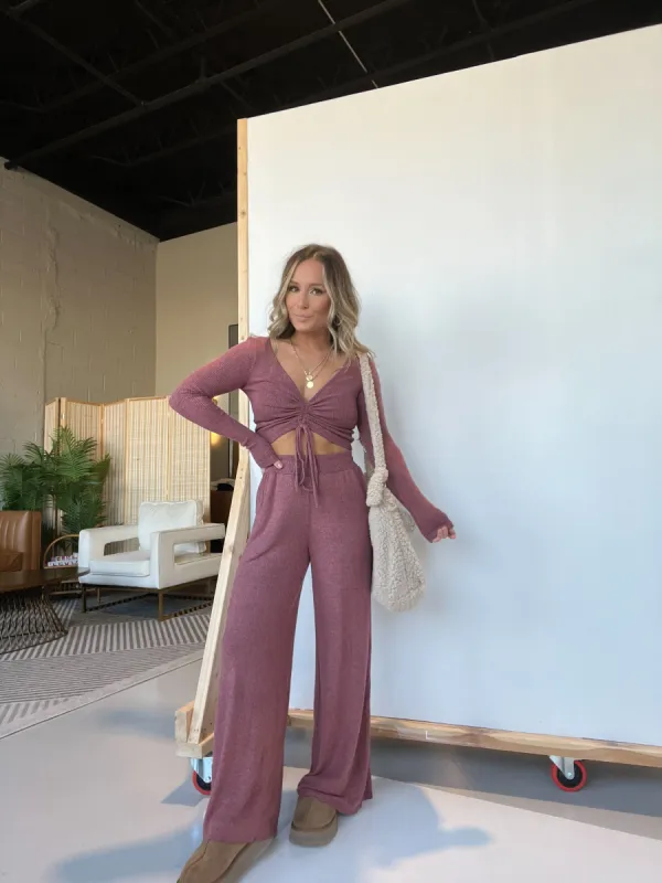 Sorella Lounge Set Mauve sold by Chic by Ally B