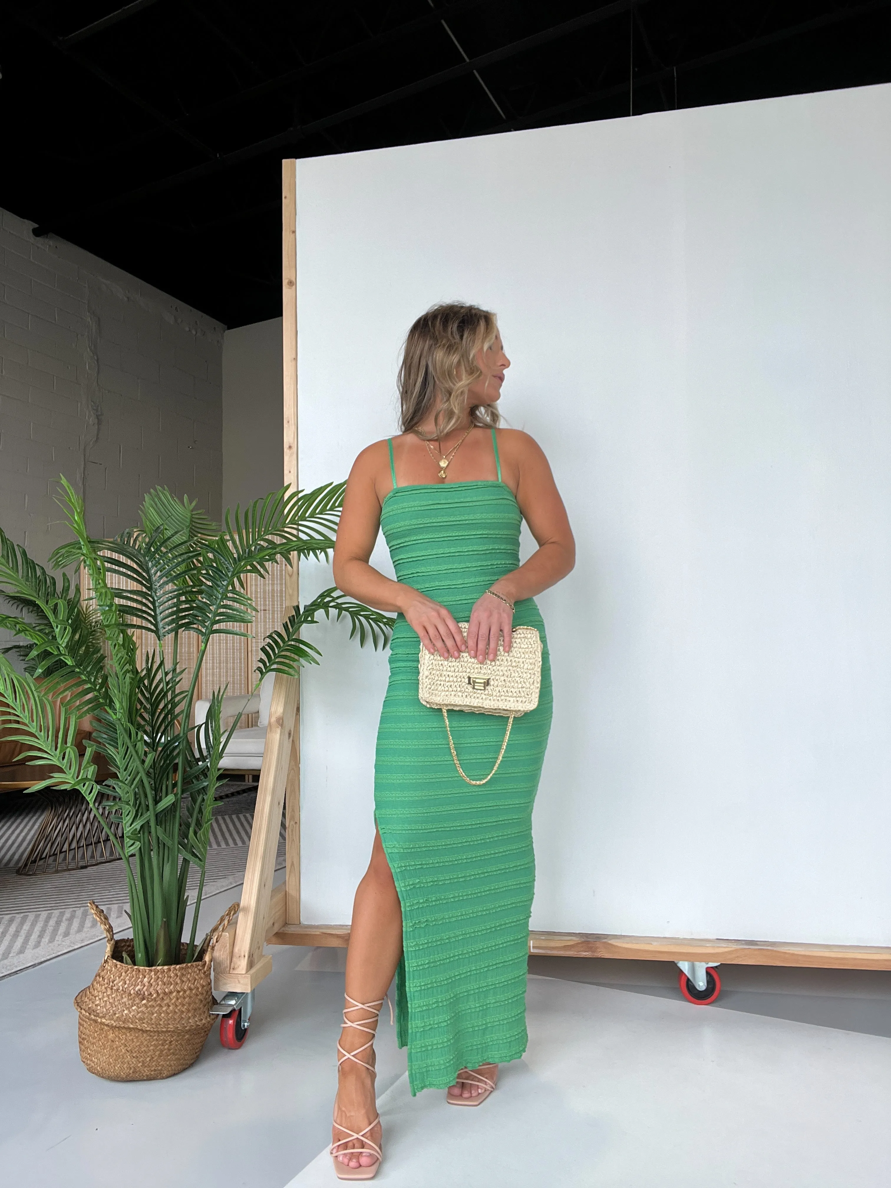 Verde Estate Maxi Dress Green sold by Chic by Ally B product image thumbnail 5