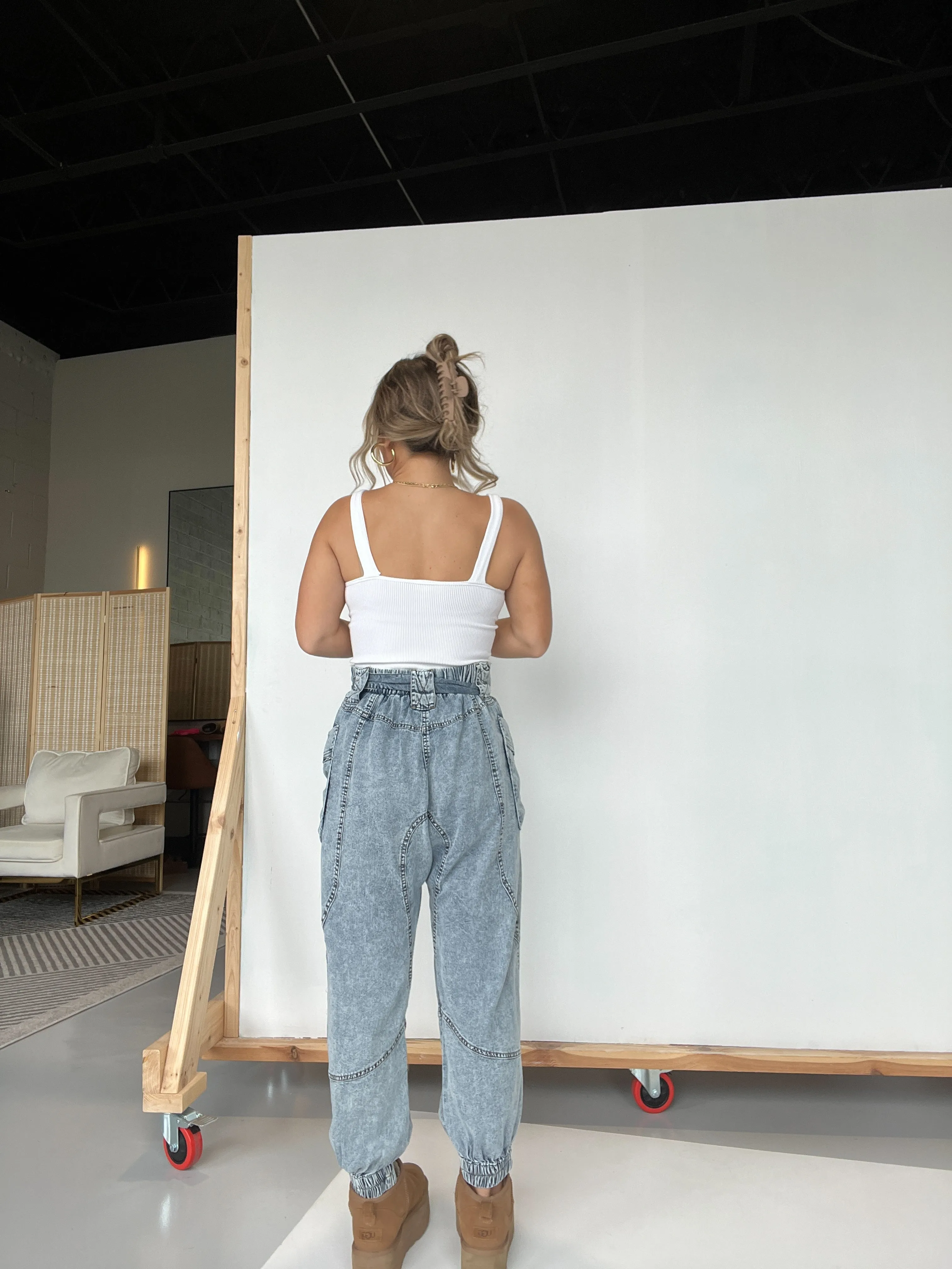 Rule Breaker Tencel Jogger Pants sold by Chic by Ally B product image thumbnail 4