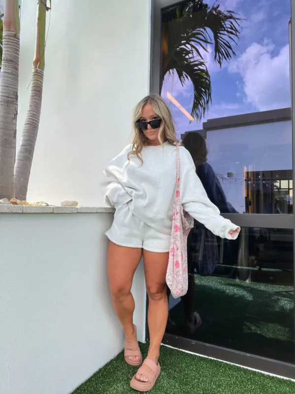 Nix Casual Set Heather Grey sold by Chic by Ally B