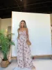 Verity Floral Jumpsuit Cream sold by Chic by Ally B