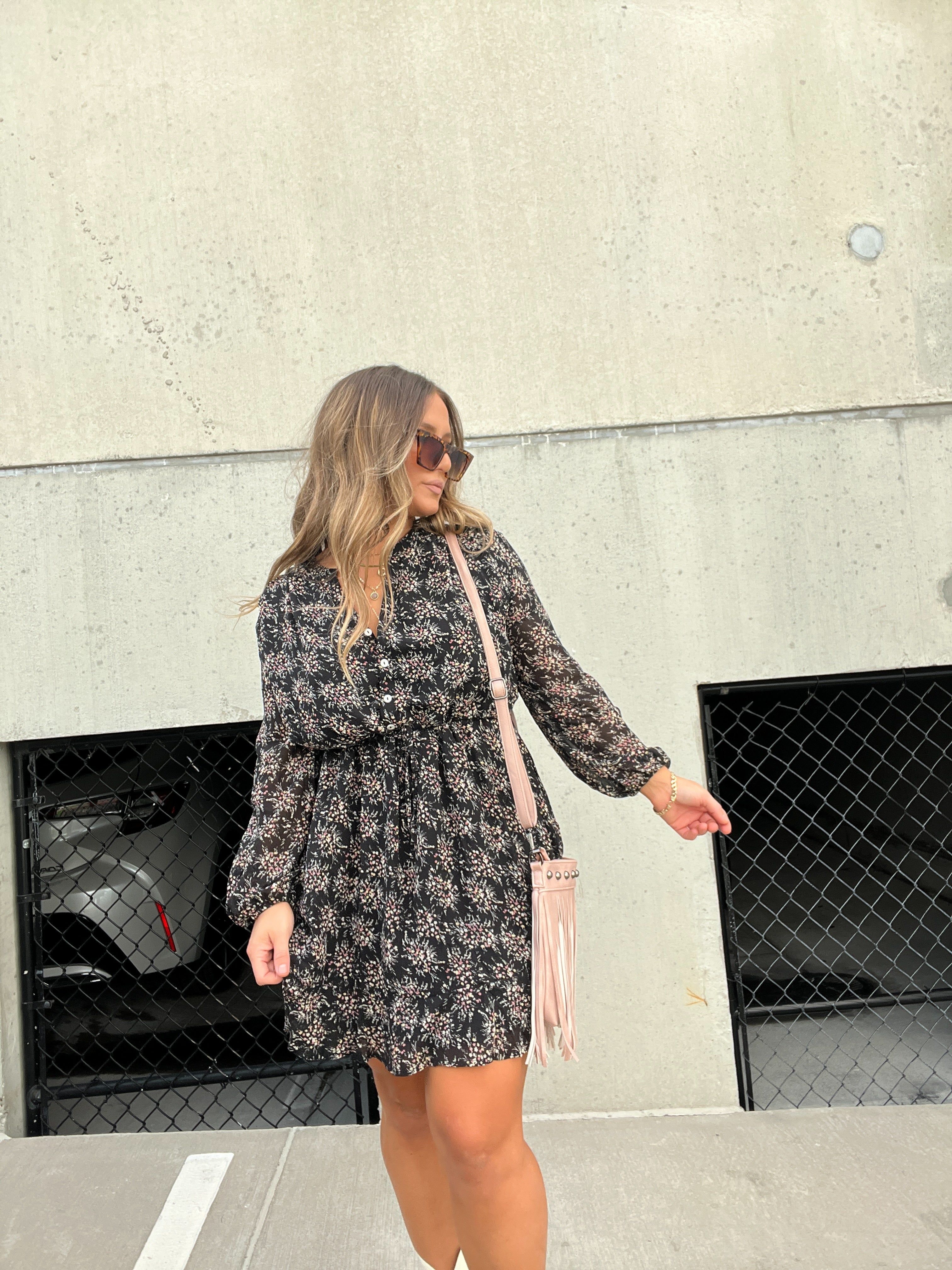 LET'S ESCAPE FLORAL DRESS sold by Chic by Ally B