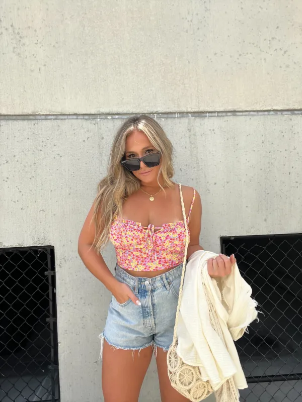 SUMMER HOUSE DITSY TOP sold by Chic by Ally B