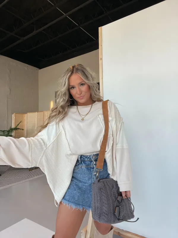 Way You Love Me Dolman Top Cream sold by Chic by Ally B