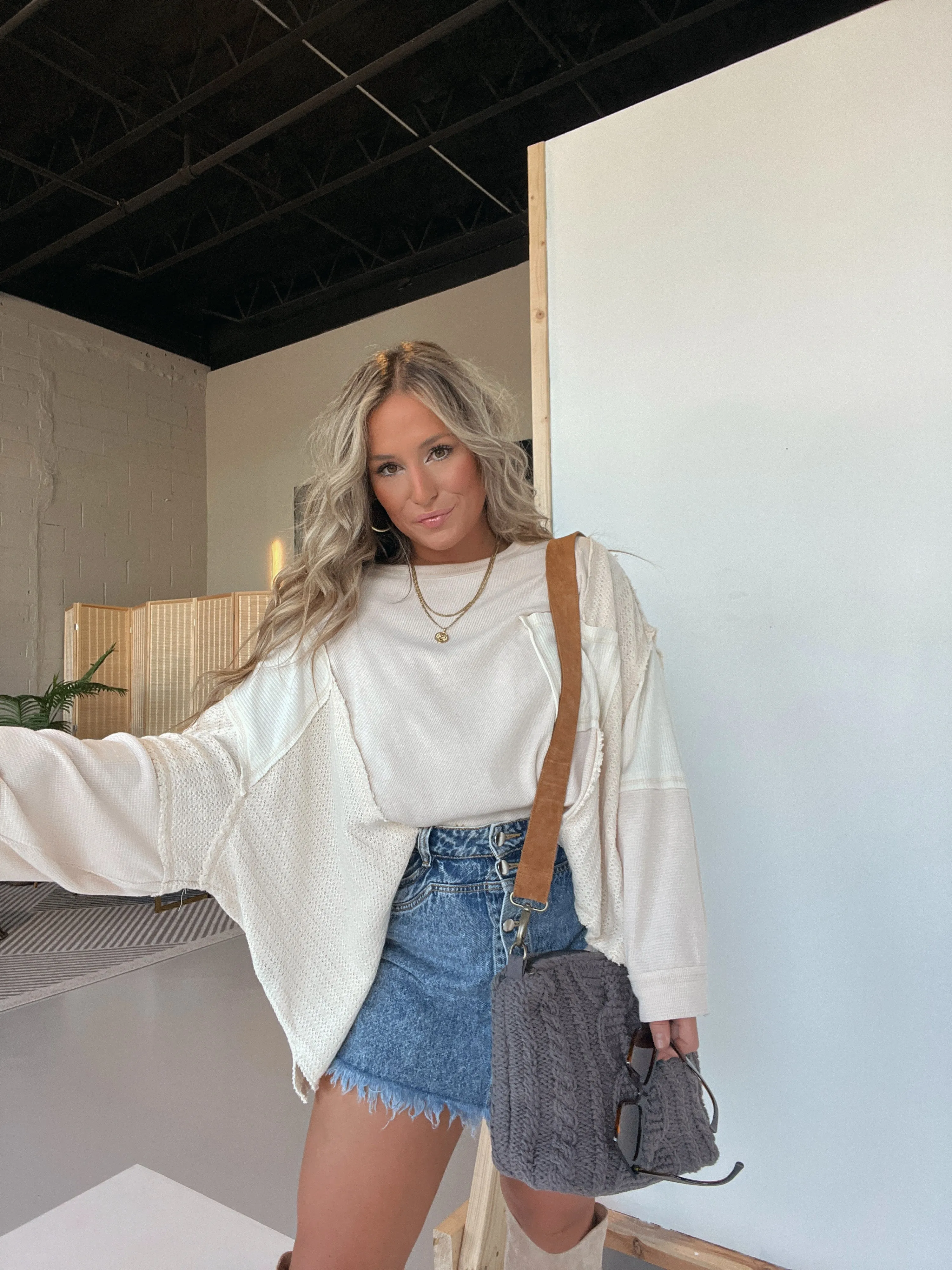 Way You Love Me Dolman Top Cream sold by Chic by Ally B