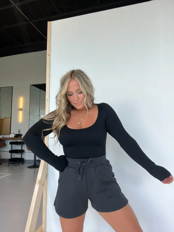 Tate Long Sleeve Black sold by Chic by Ally B