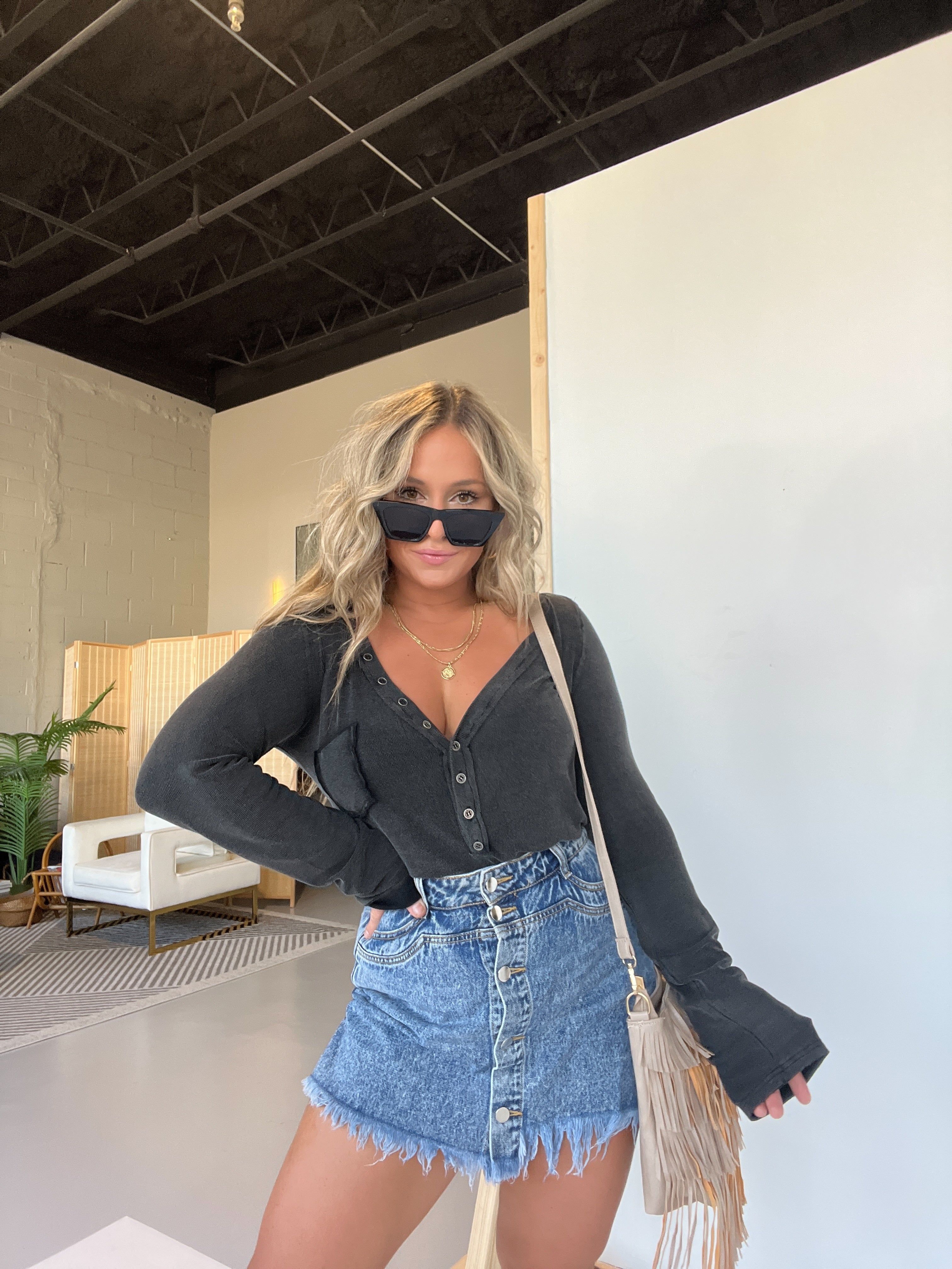 Let You Go Long Sleeve Black sold by Chic by Ally B product image thumbnail 4