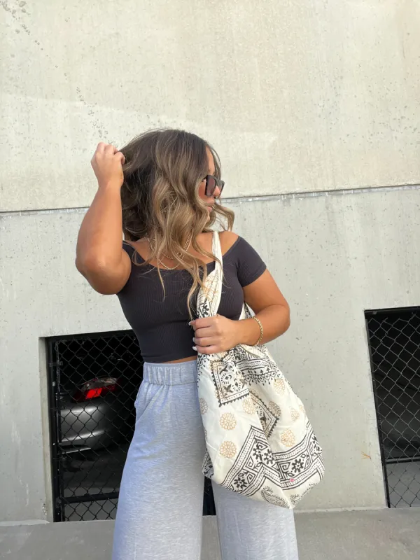 IVORY MULTI NEW BOHO BAG sold by Chic by Ally B