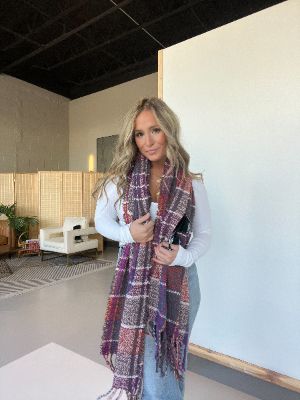 Purple Rain Scarf sold by Chic by Ally B