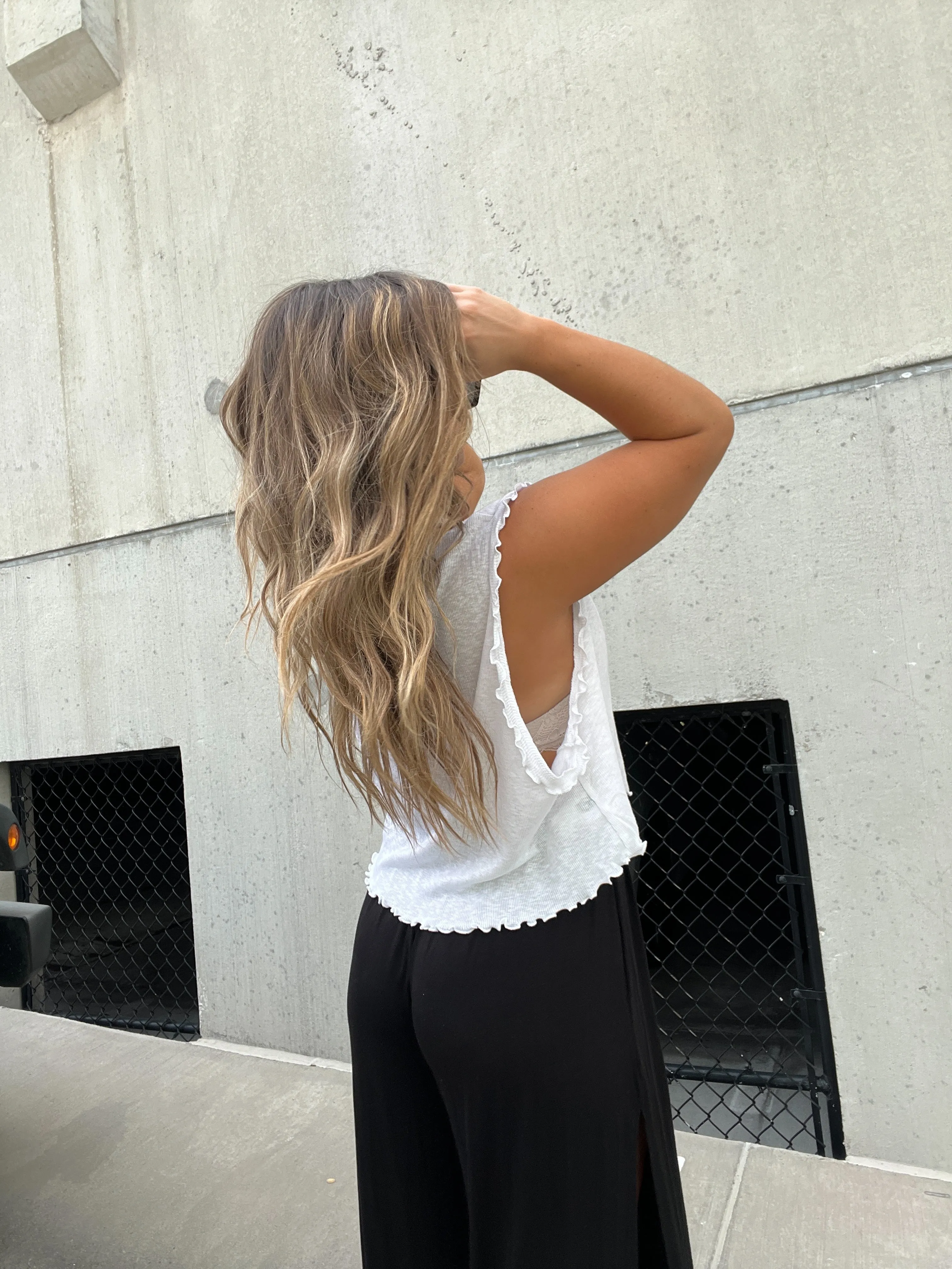 Girly Pop Crop Top White sold by Chic by Ally B product image thumbnail 4