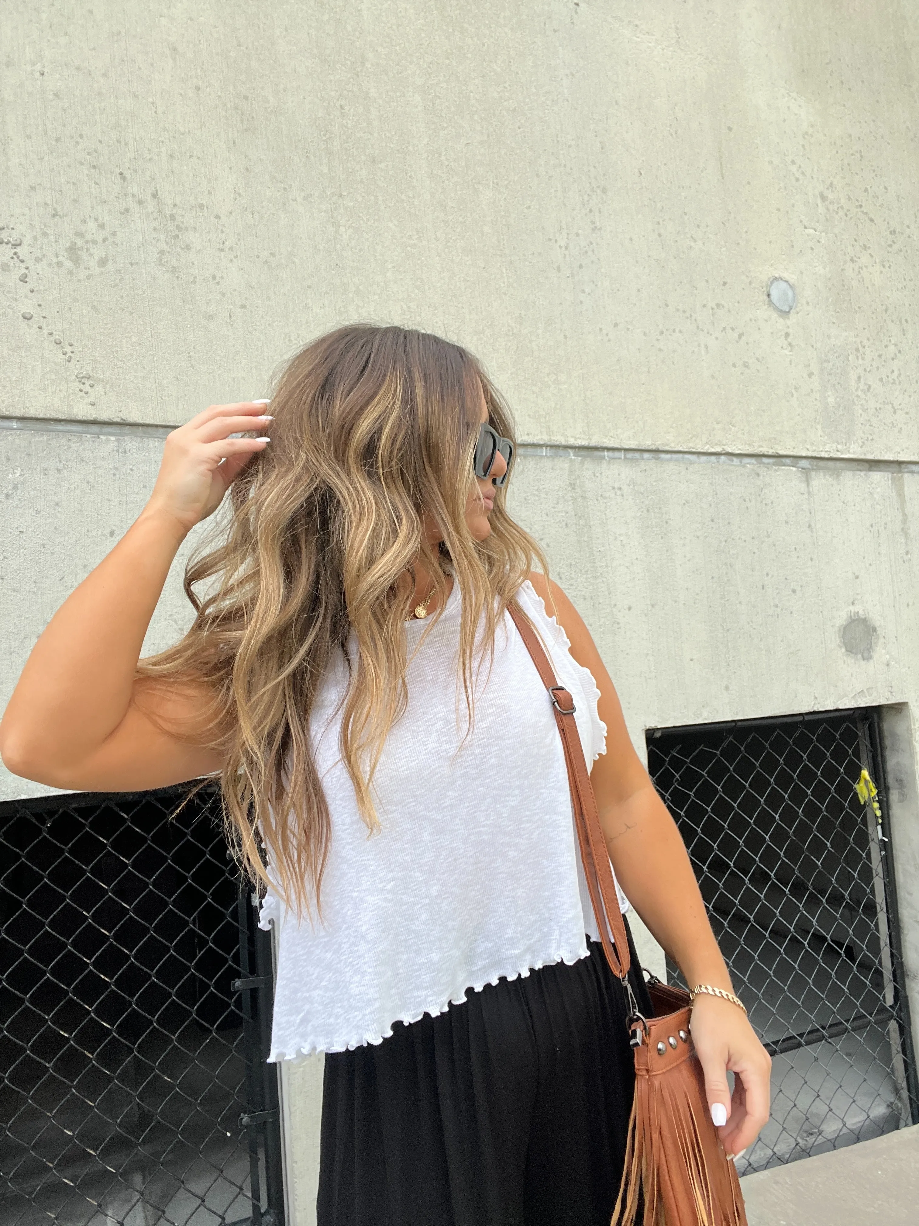 Girly Pop Crop Top White sold by Chic by Ally B product image thumbnail 5