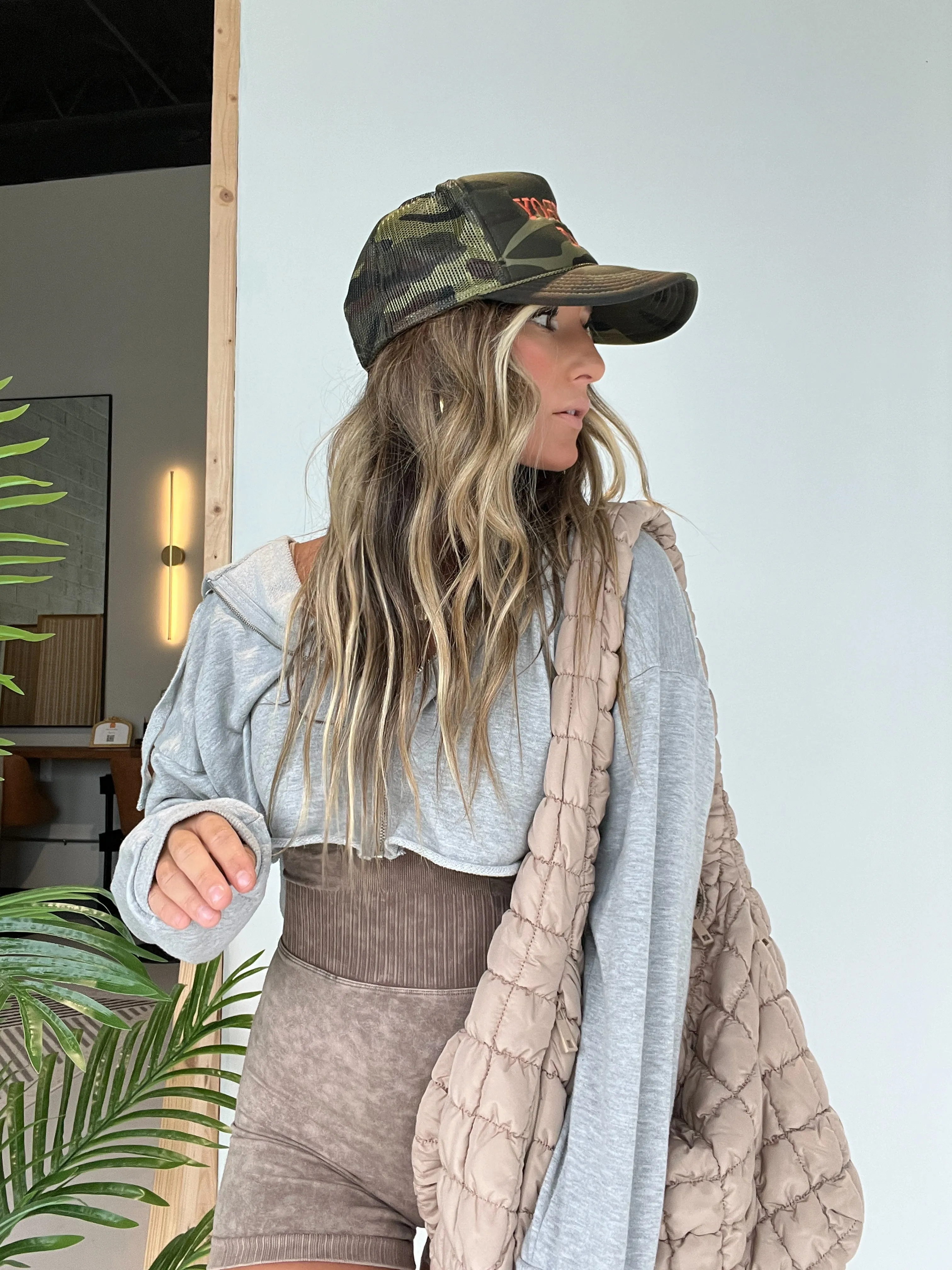 Cowboy Camo Trucker Hat sold by Chic by Ally B product image thumbnail 2