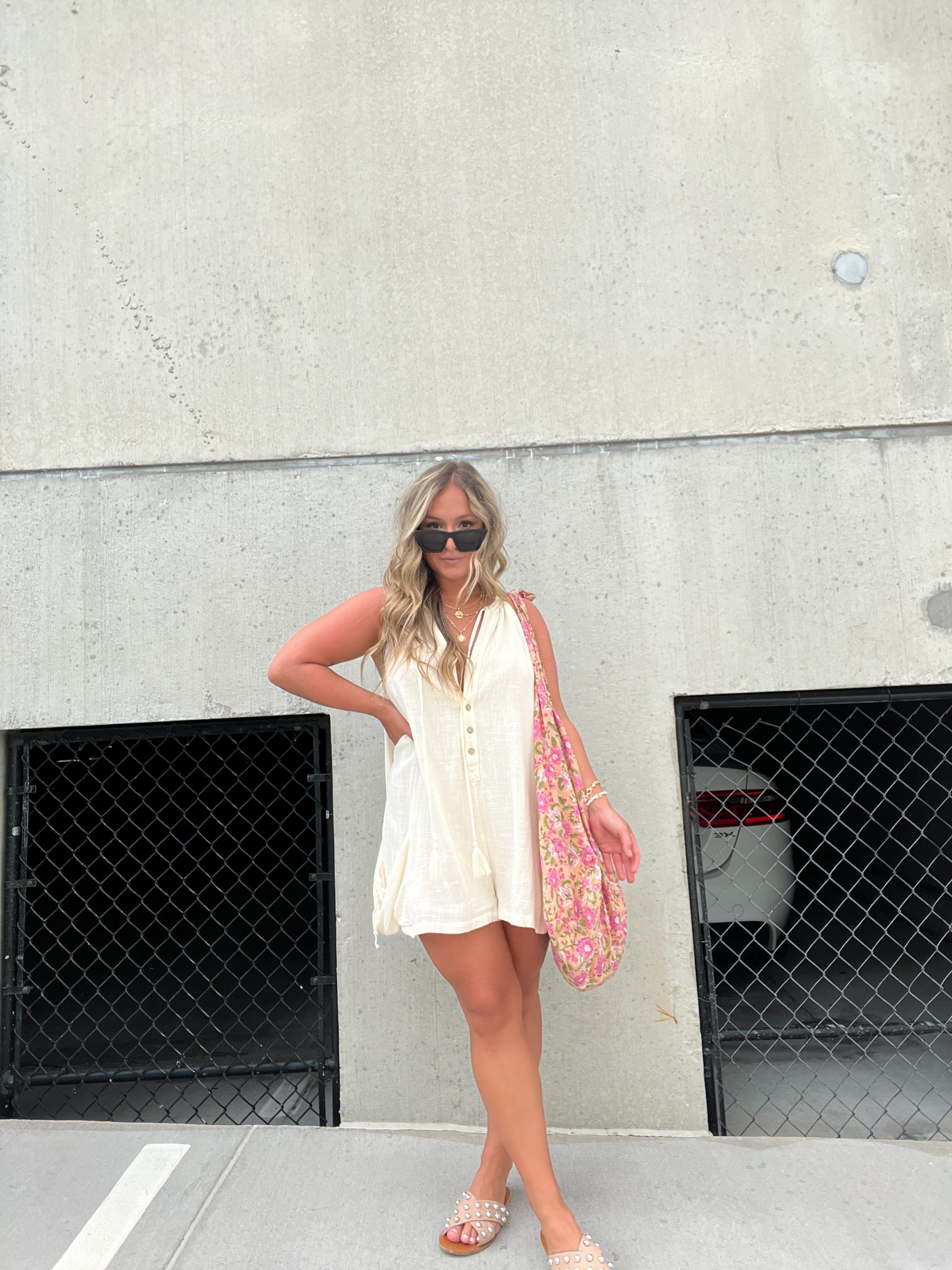 Always At Ease Romper Cream sold by Chic by Ally B product image thumbnail 12