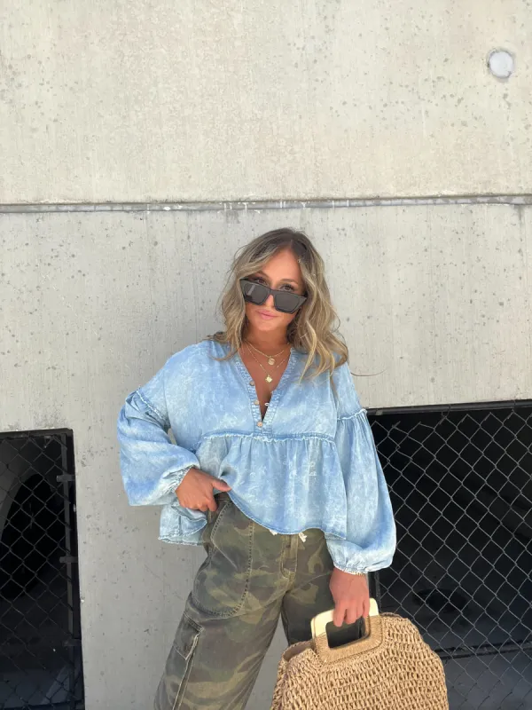 Southern Bell Tencel Top sold by Chic by Ally B